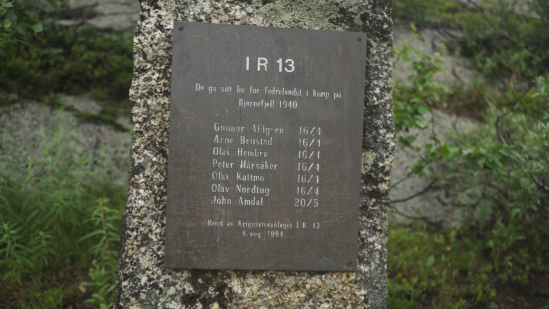 Krigshistorisk vandring på Bjørnfjell