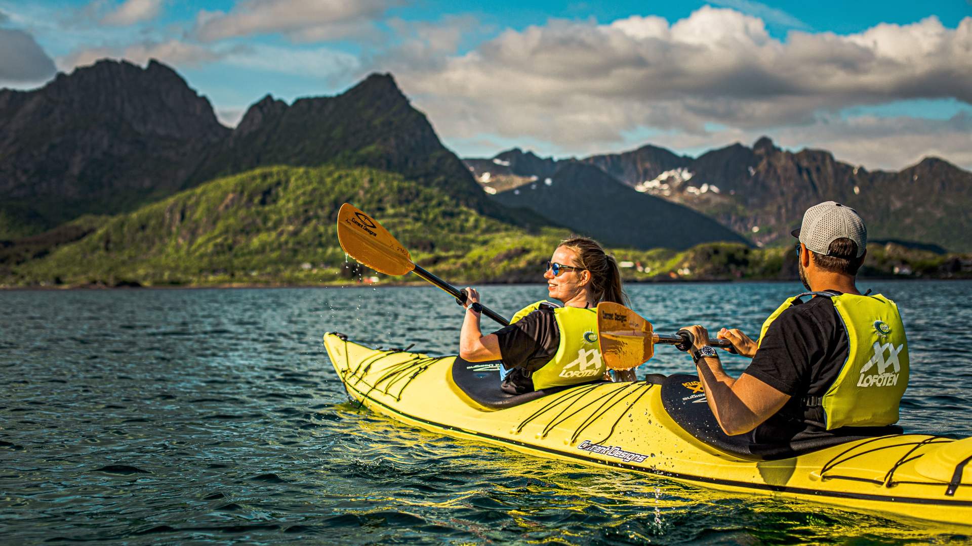 Natursafari i kajakk med XXLofoten