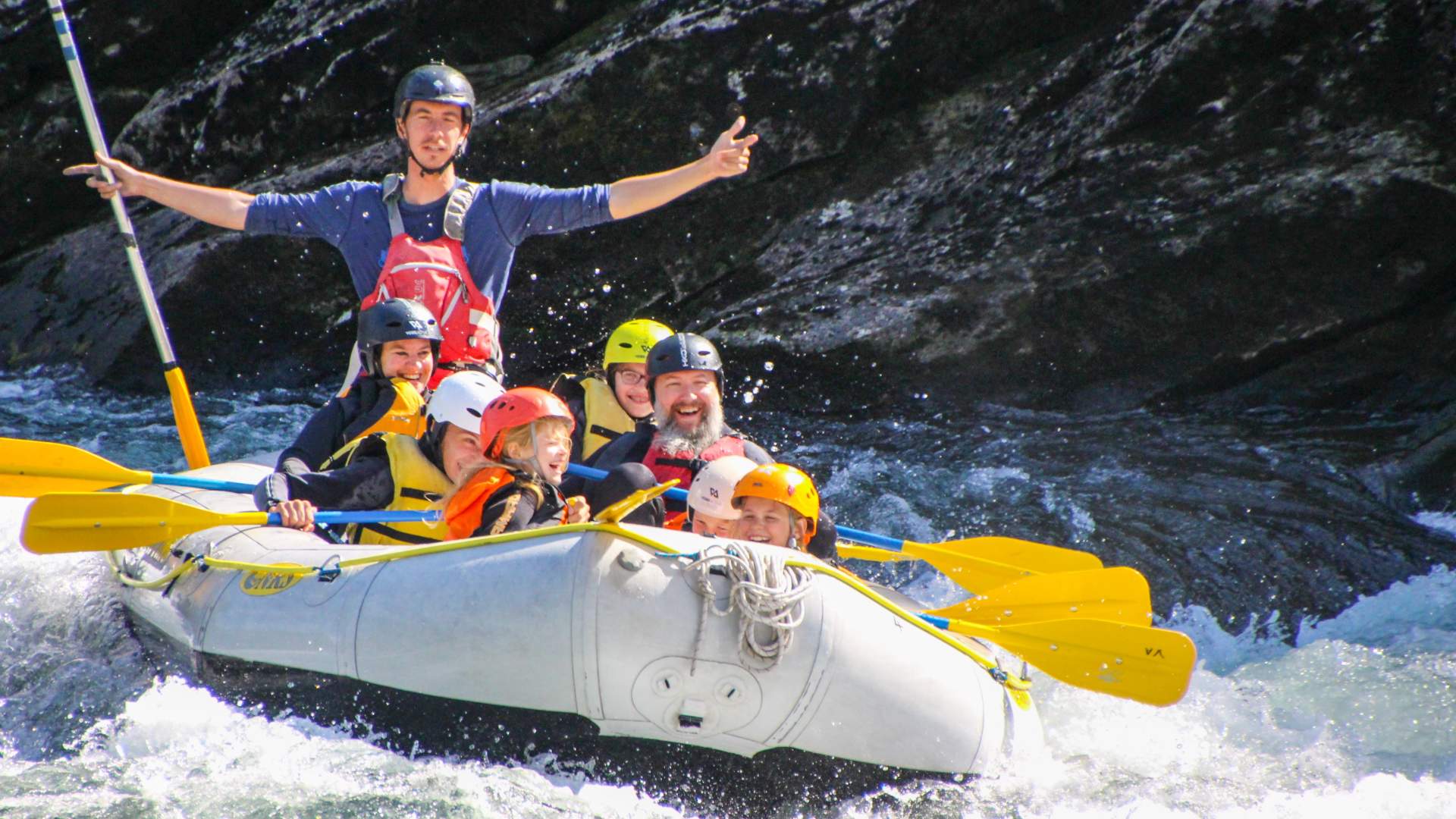 Family rafting, Voss Active