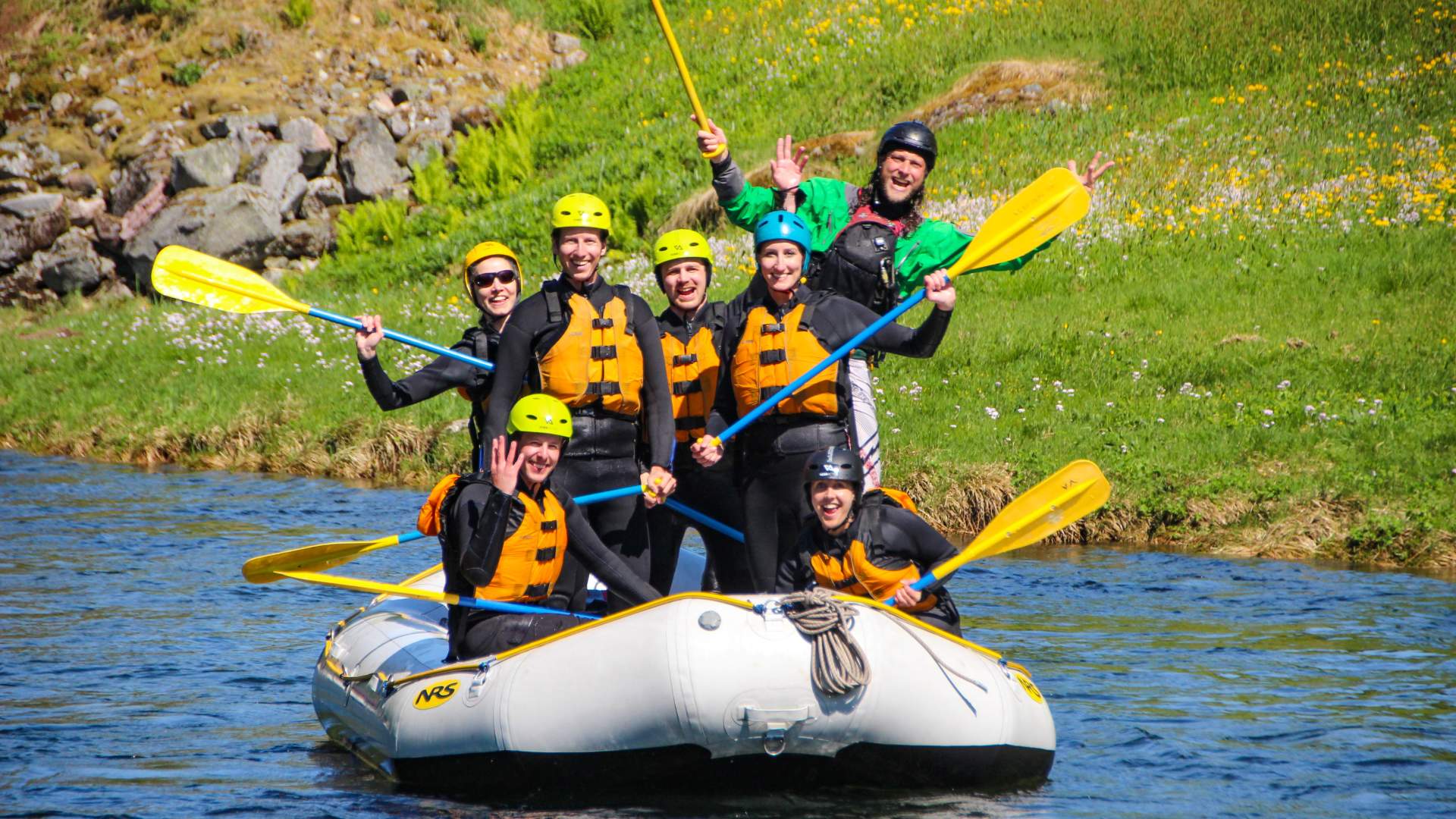 Rafting grad 4, med Voss Active