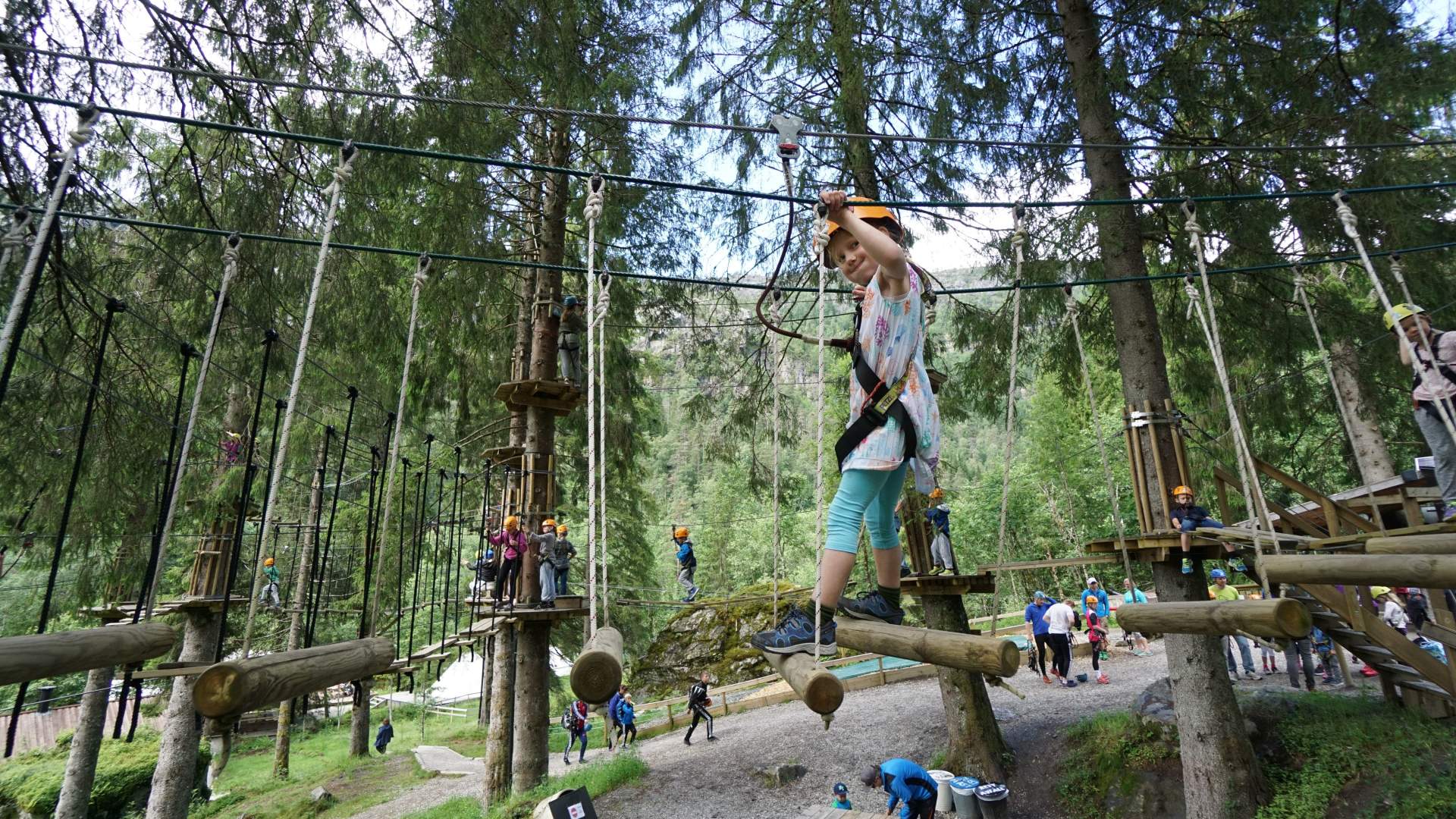 High Rope & Zipline Park, Mini & Micro Courses, deal from Voss Active