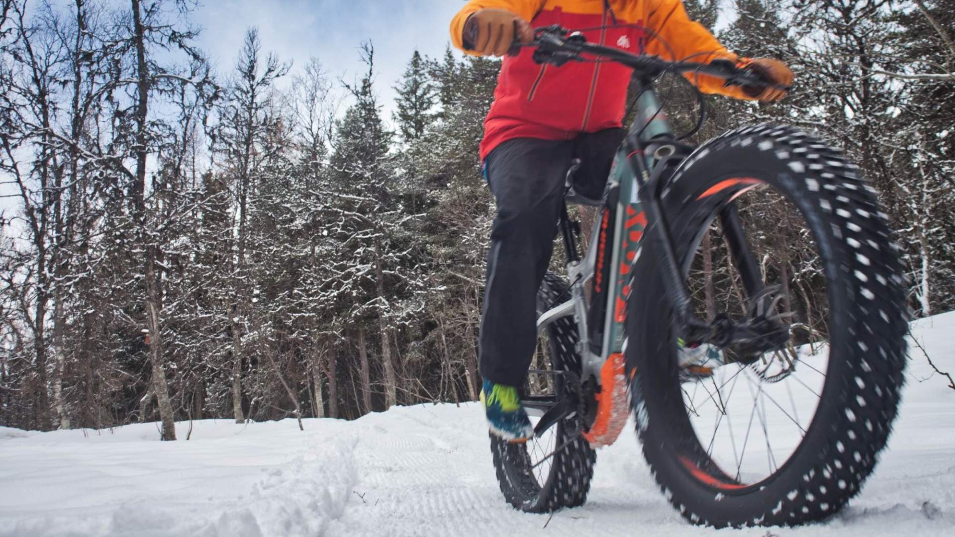 Fatbiking i Tromsø
