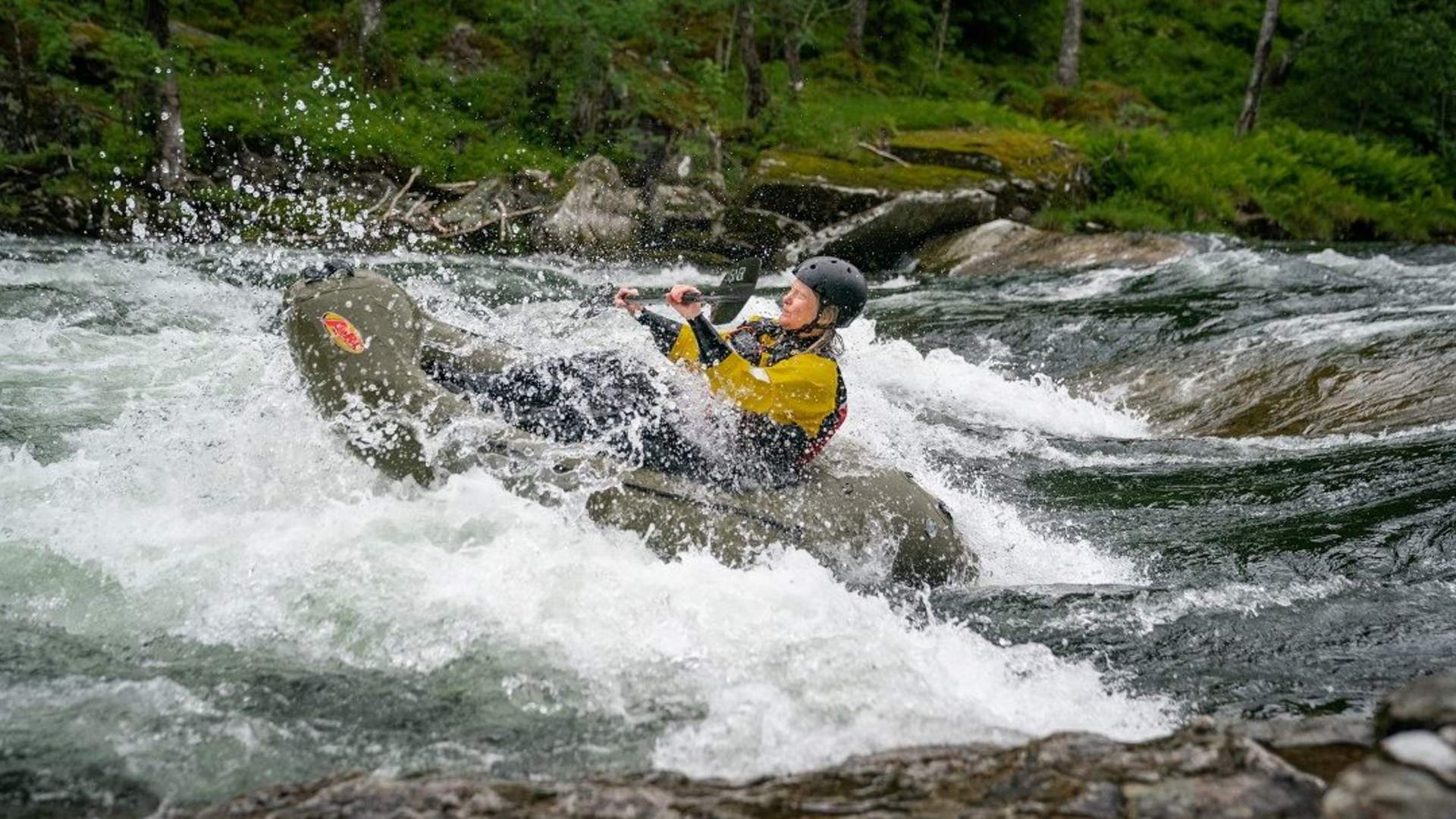 Full day packrafting with Kayak Voss