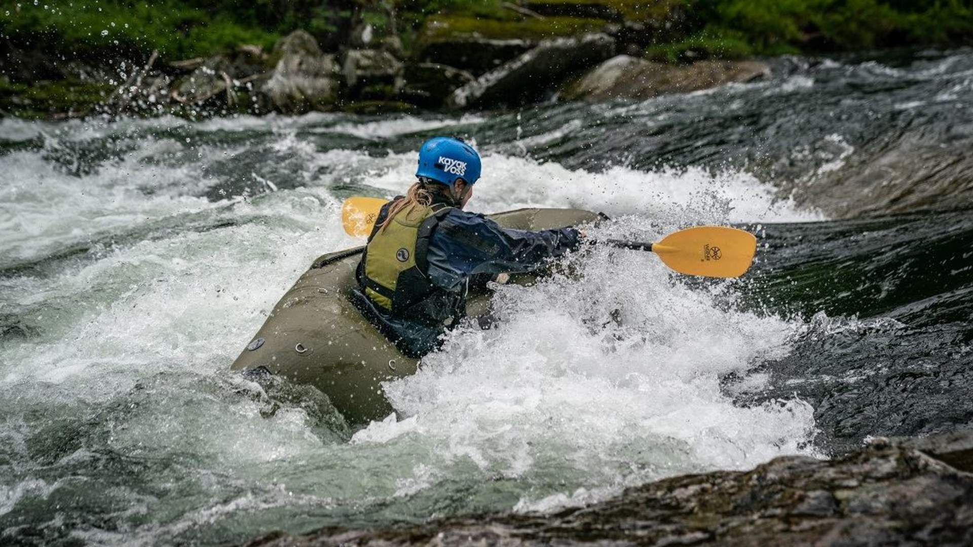 Full day packrafting with Kayak Voss