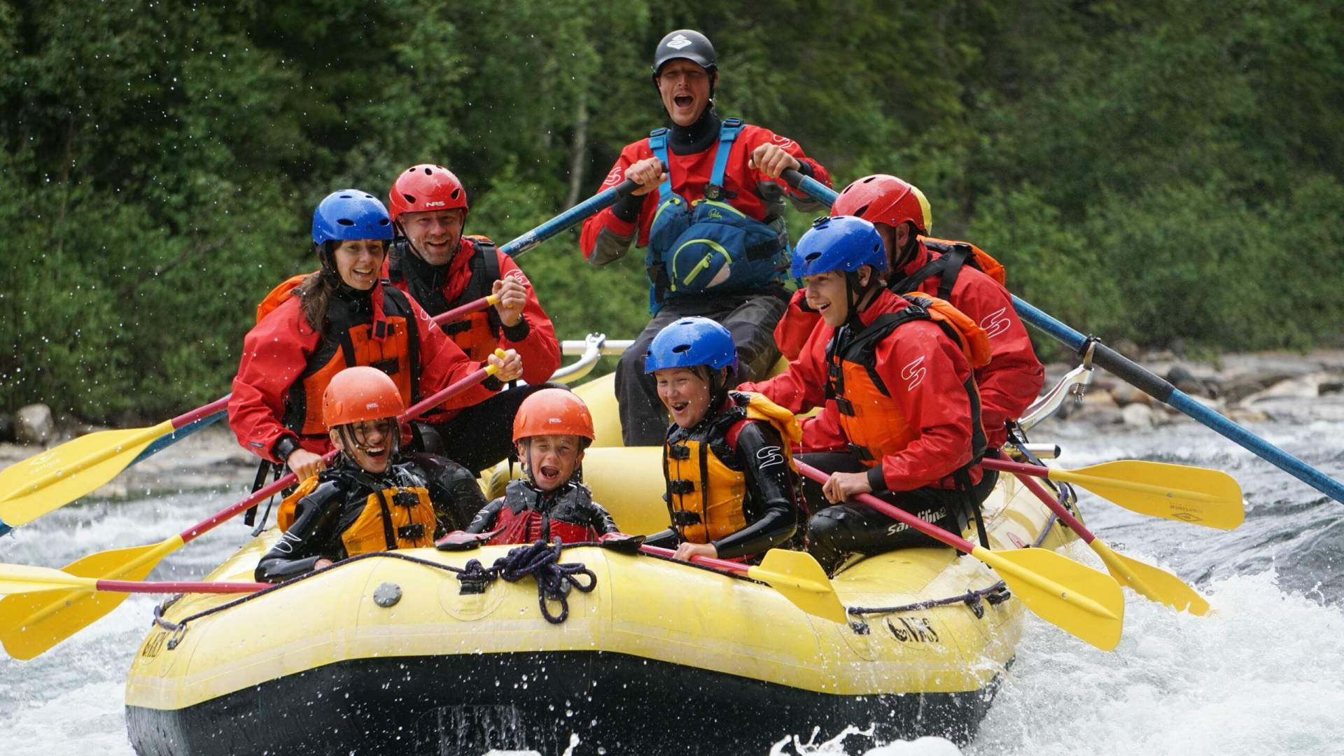 Familierafting Vefsna