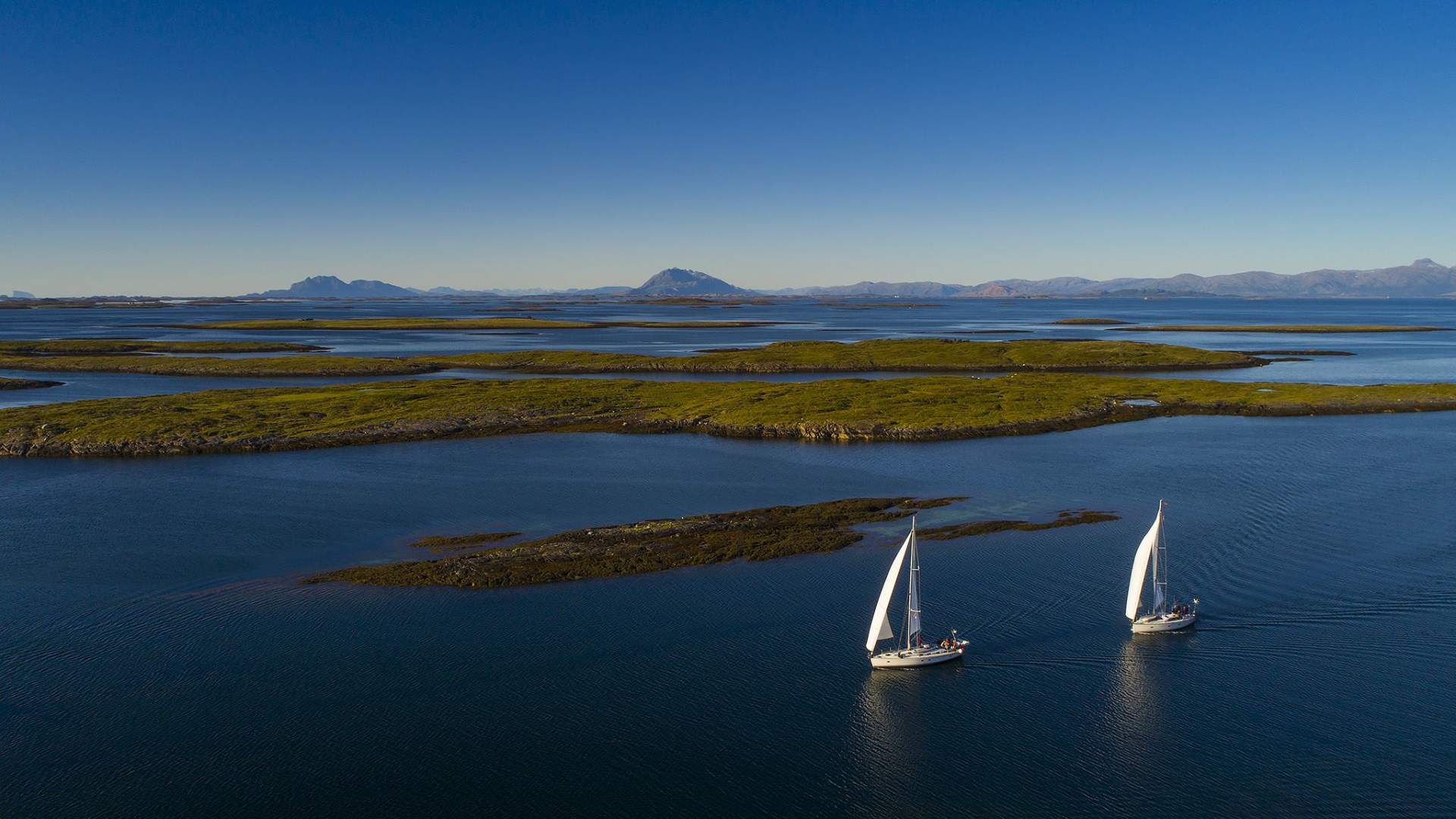 Sailing at Helgeland