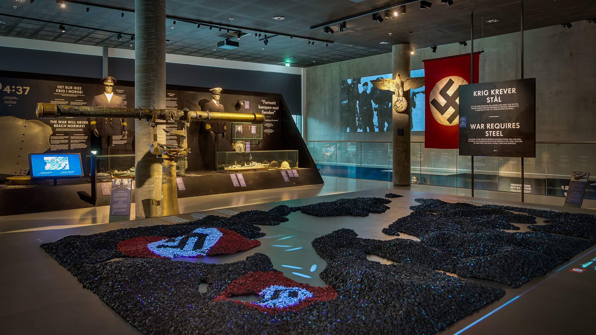 Inngang Narvik Krigsmuseum