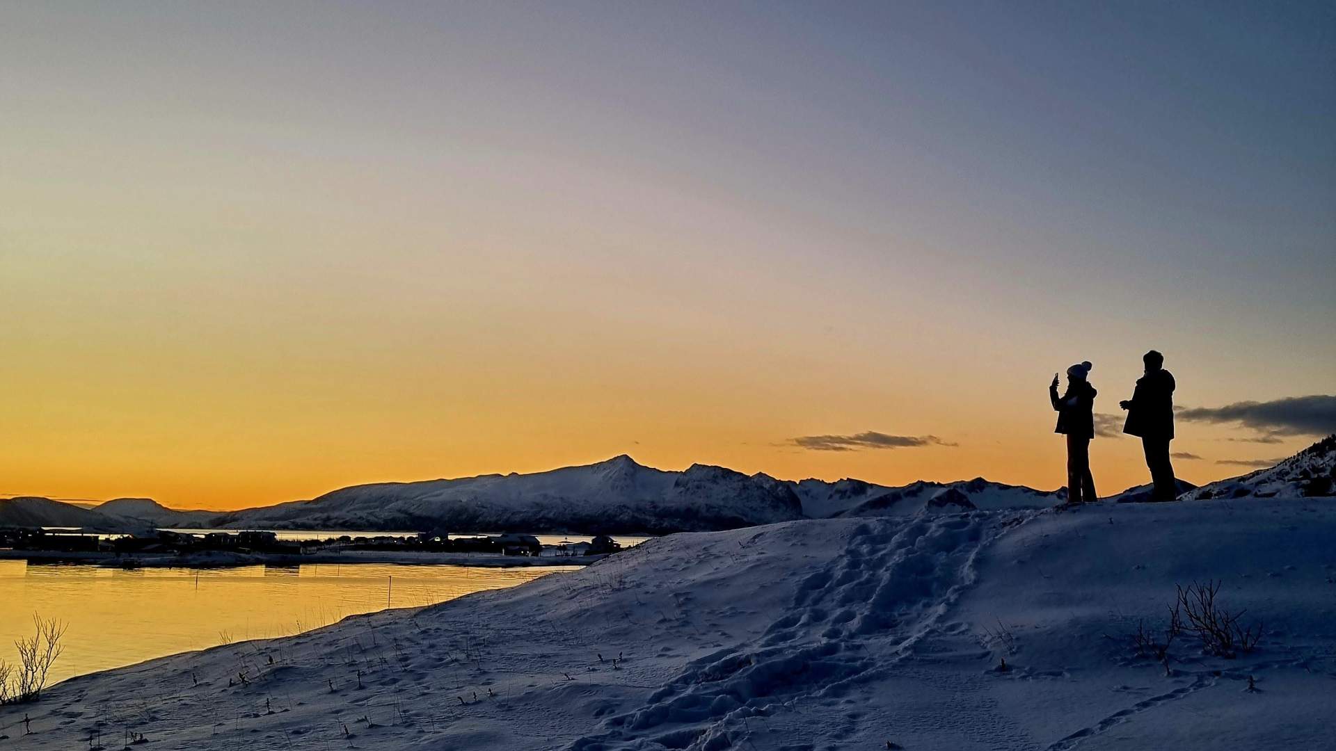 Liten gruppe Arktisk fjordtur