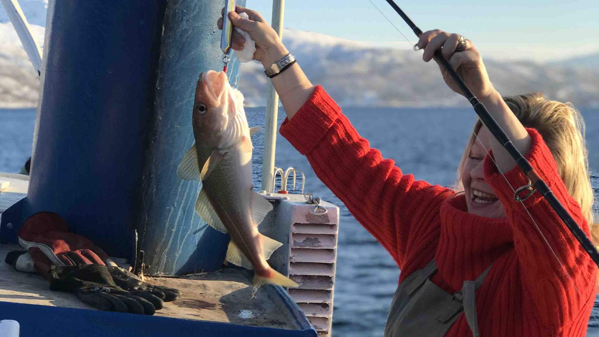 Polar fjord- og fisketur fra Tromsø med båt