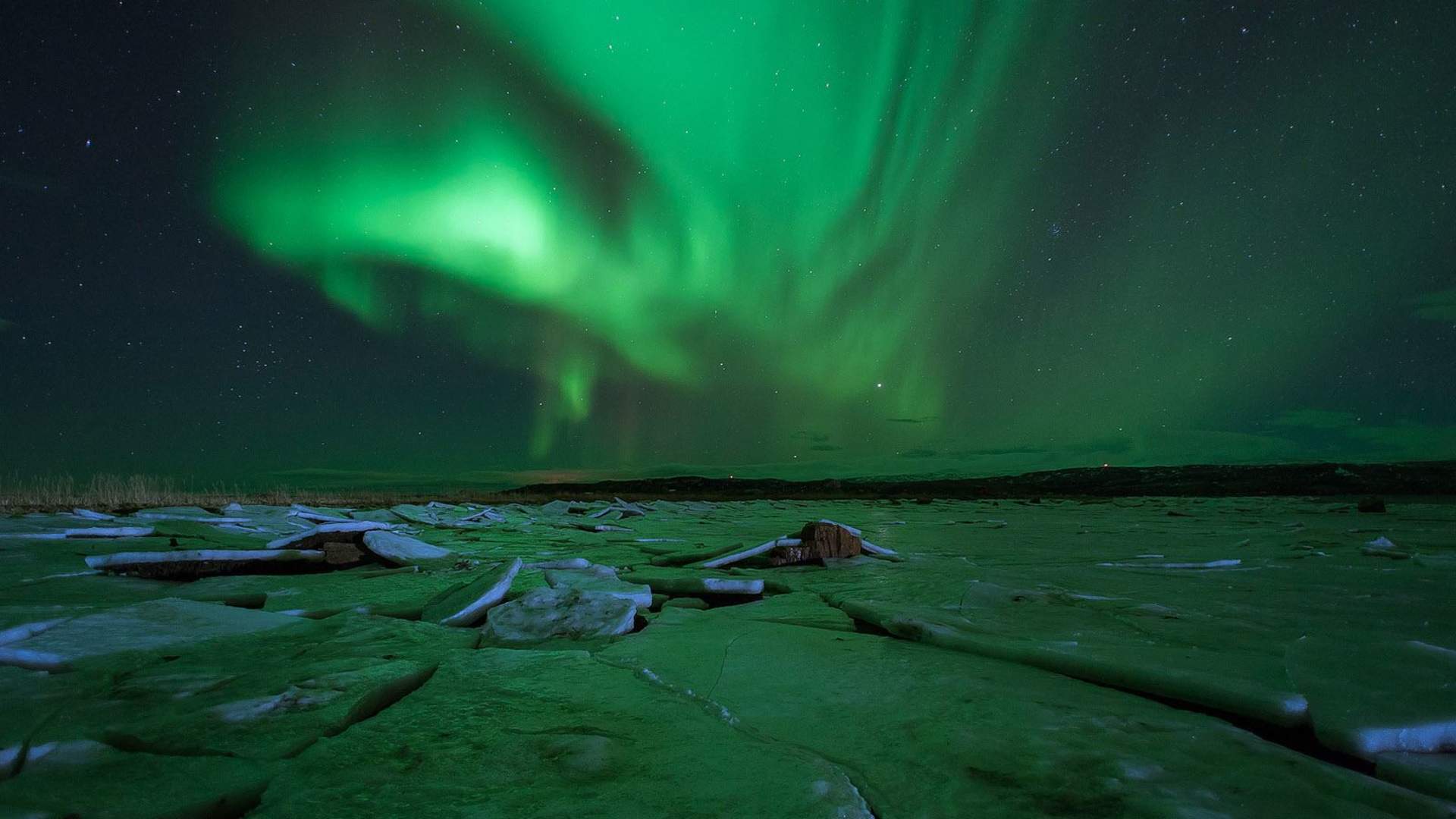 Polar northern light chase from Tromsø by minibus