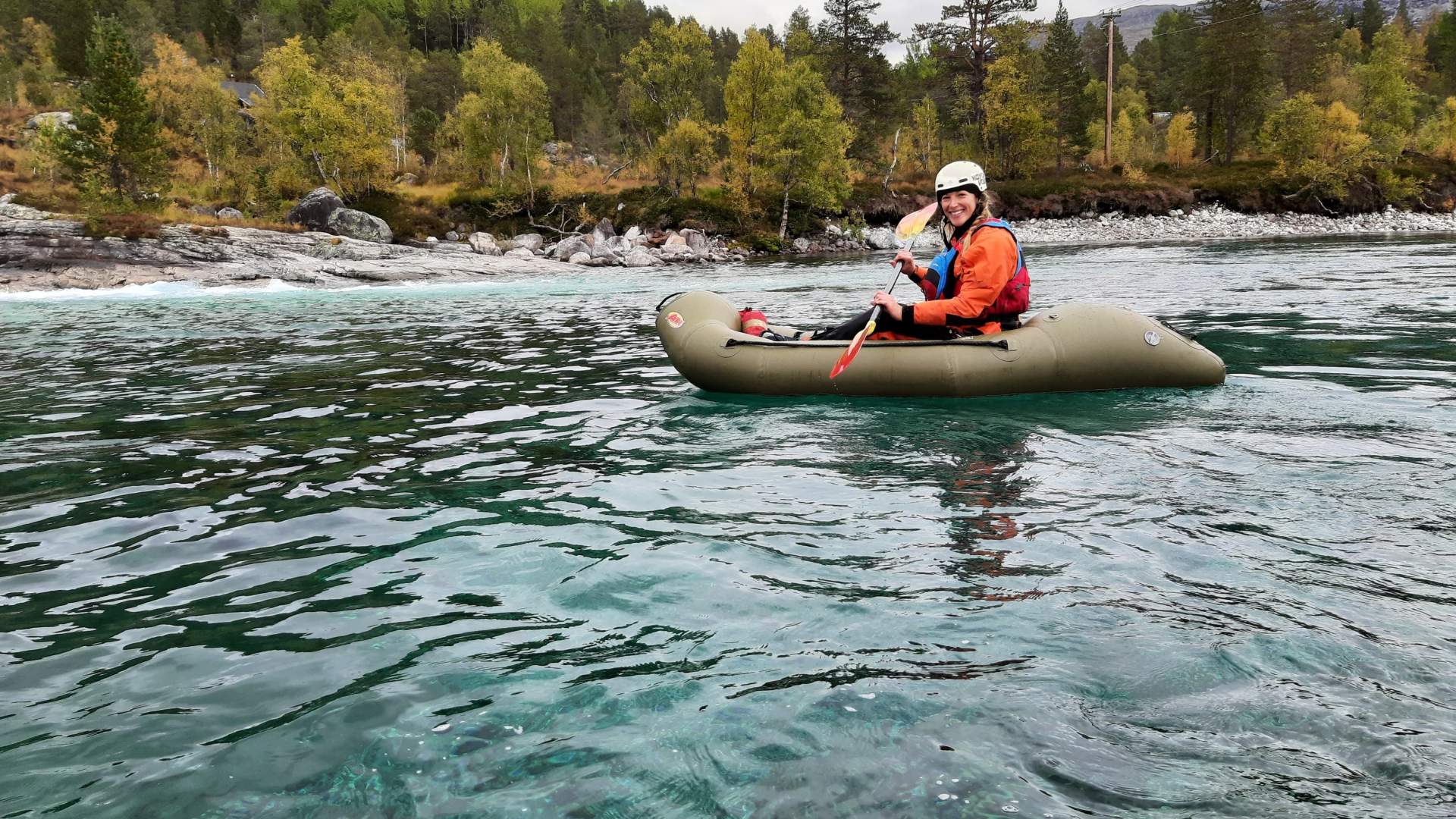 Full day packrafting with Kayak Voss