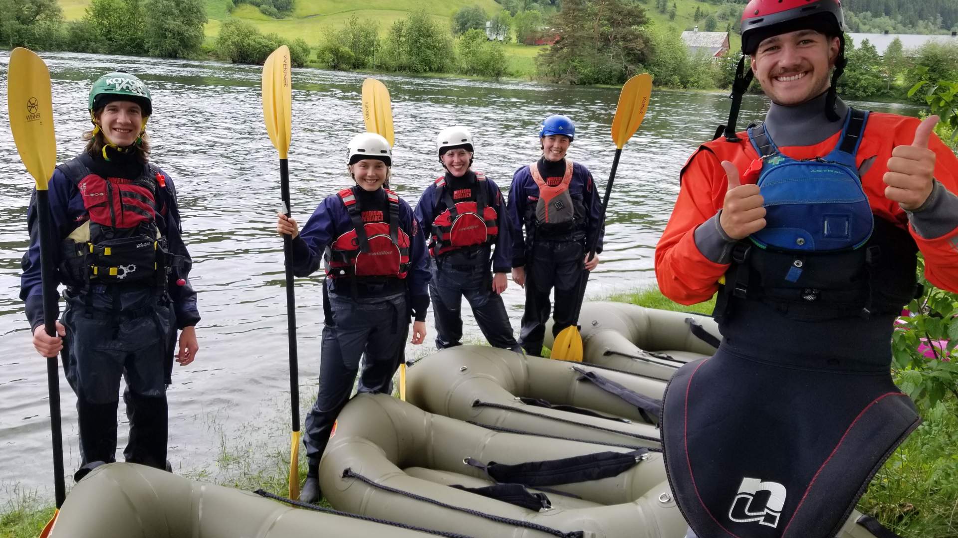Full day packrafting with Kayak Voss