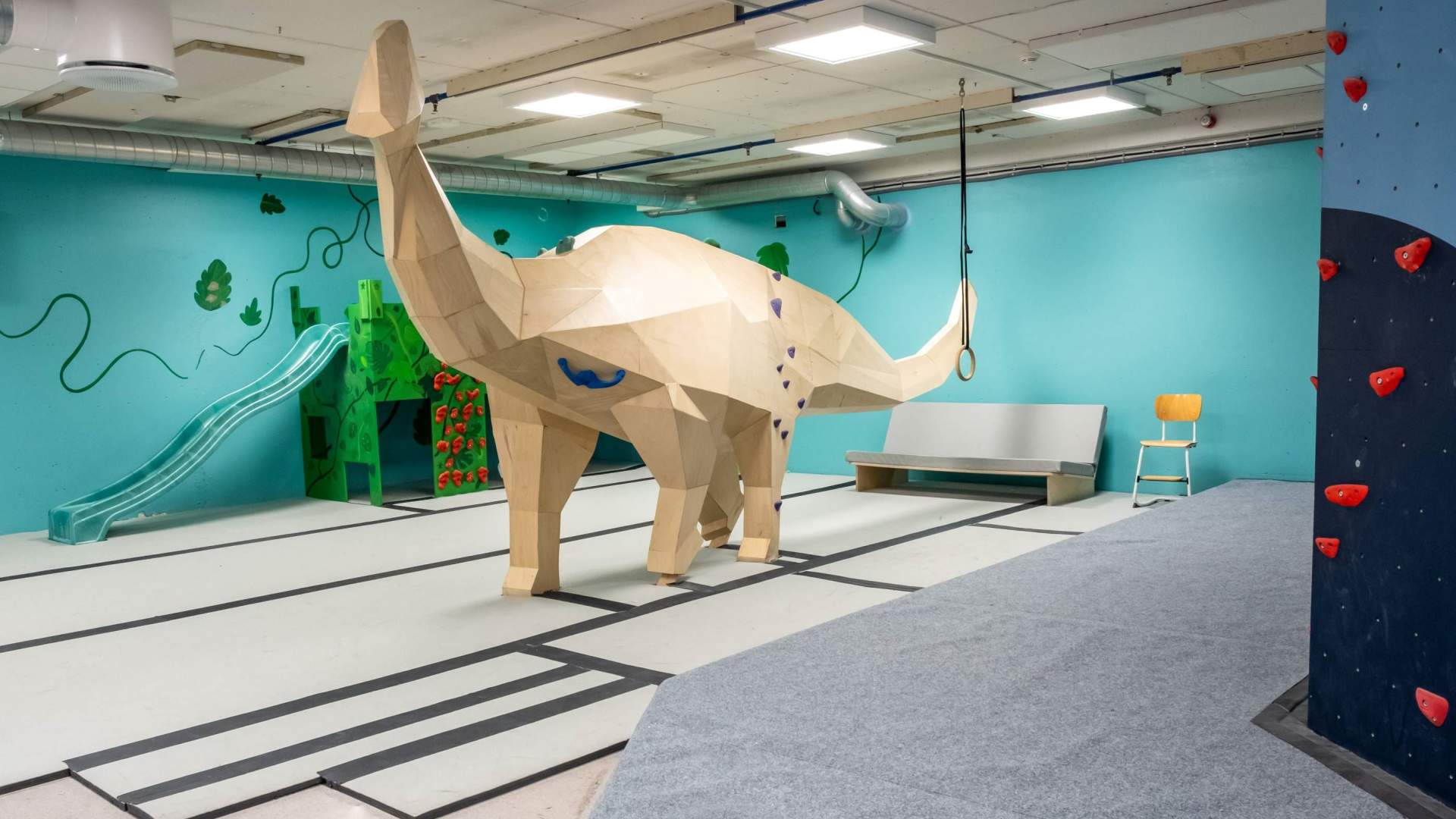 Clibimng area for children