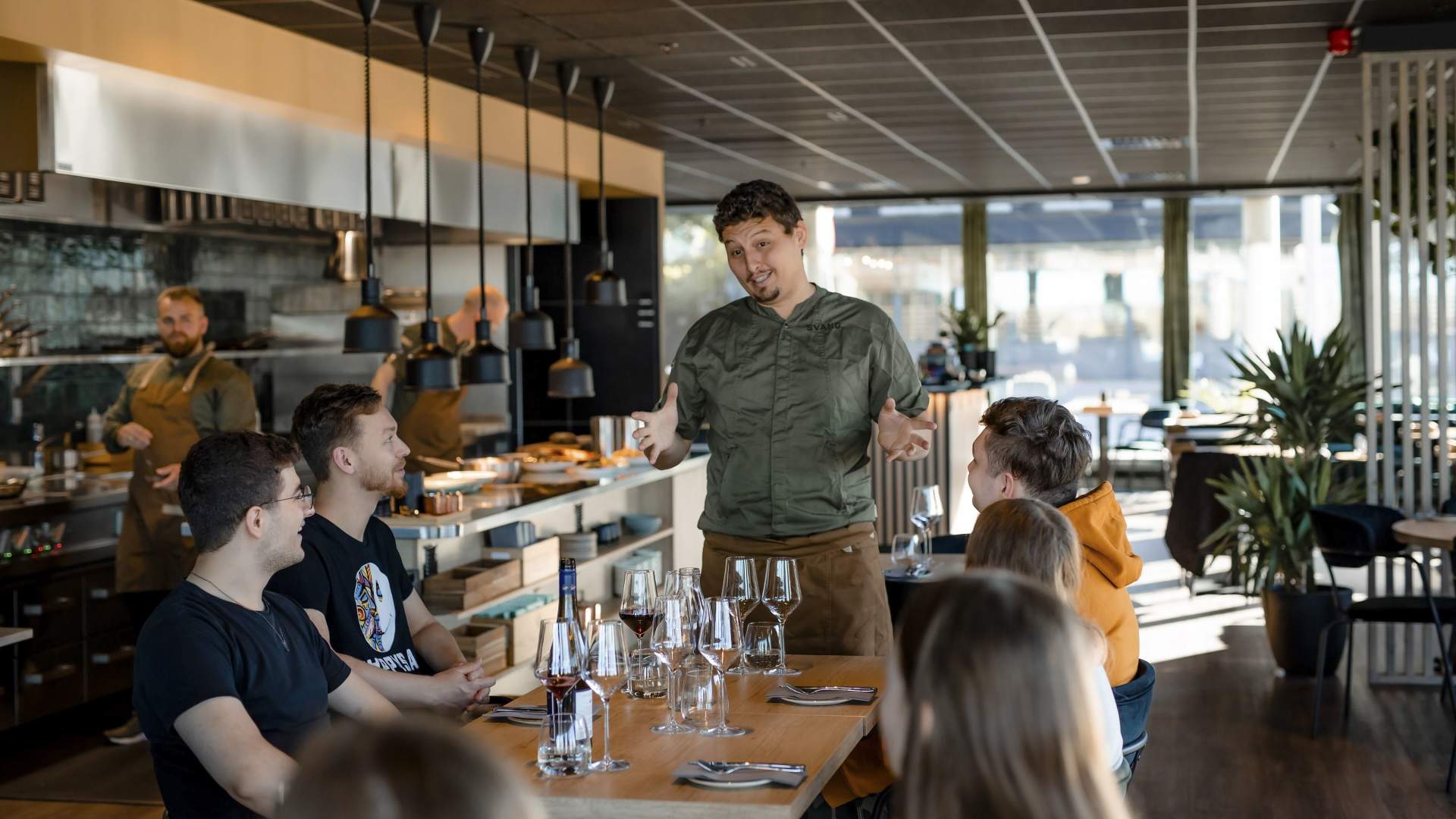 SVANG Restaurant and wine bar in the heart of Brønnøysund