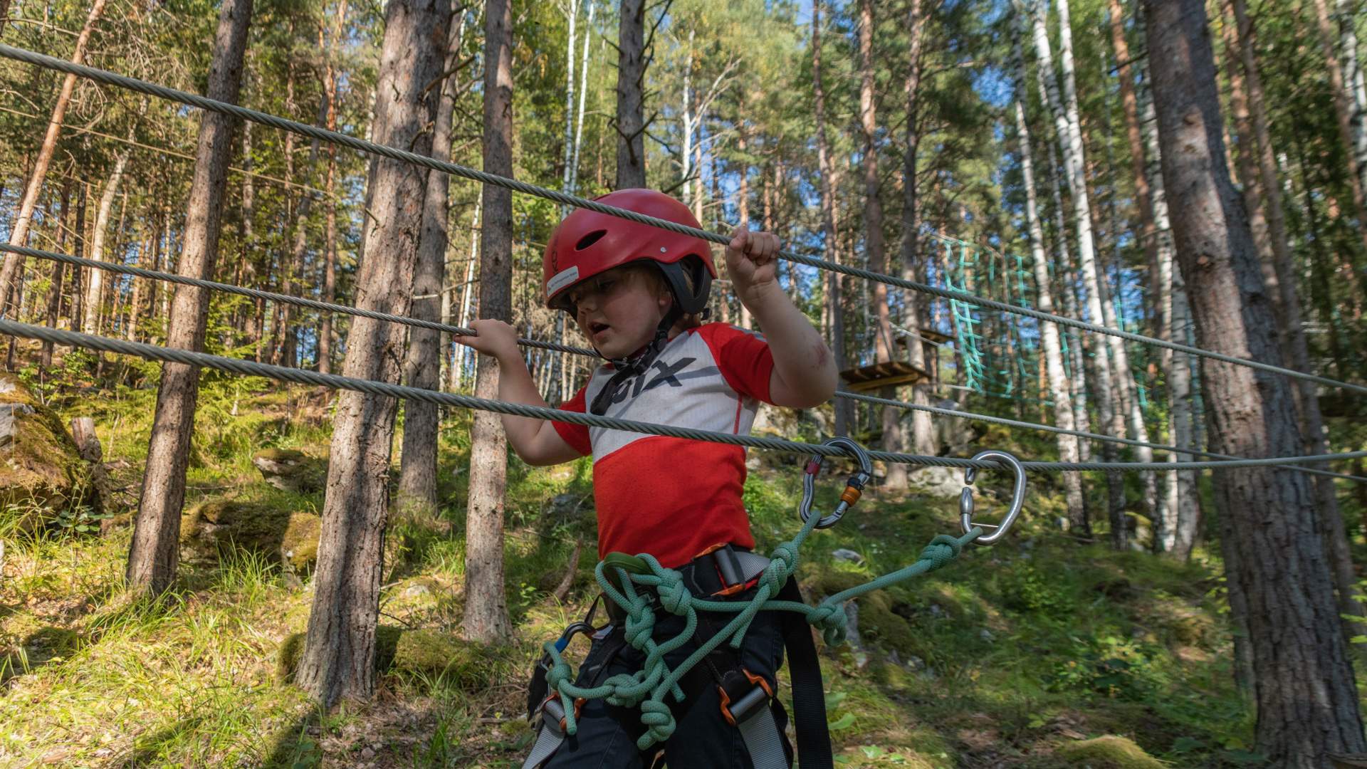 Sjoa Familierafting - Climbing park
