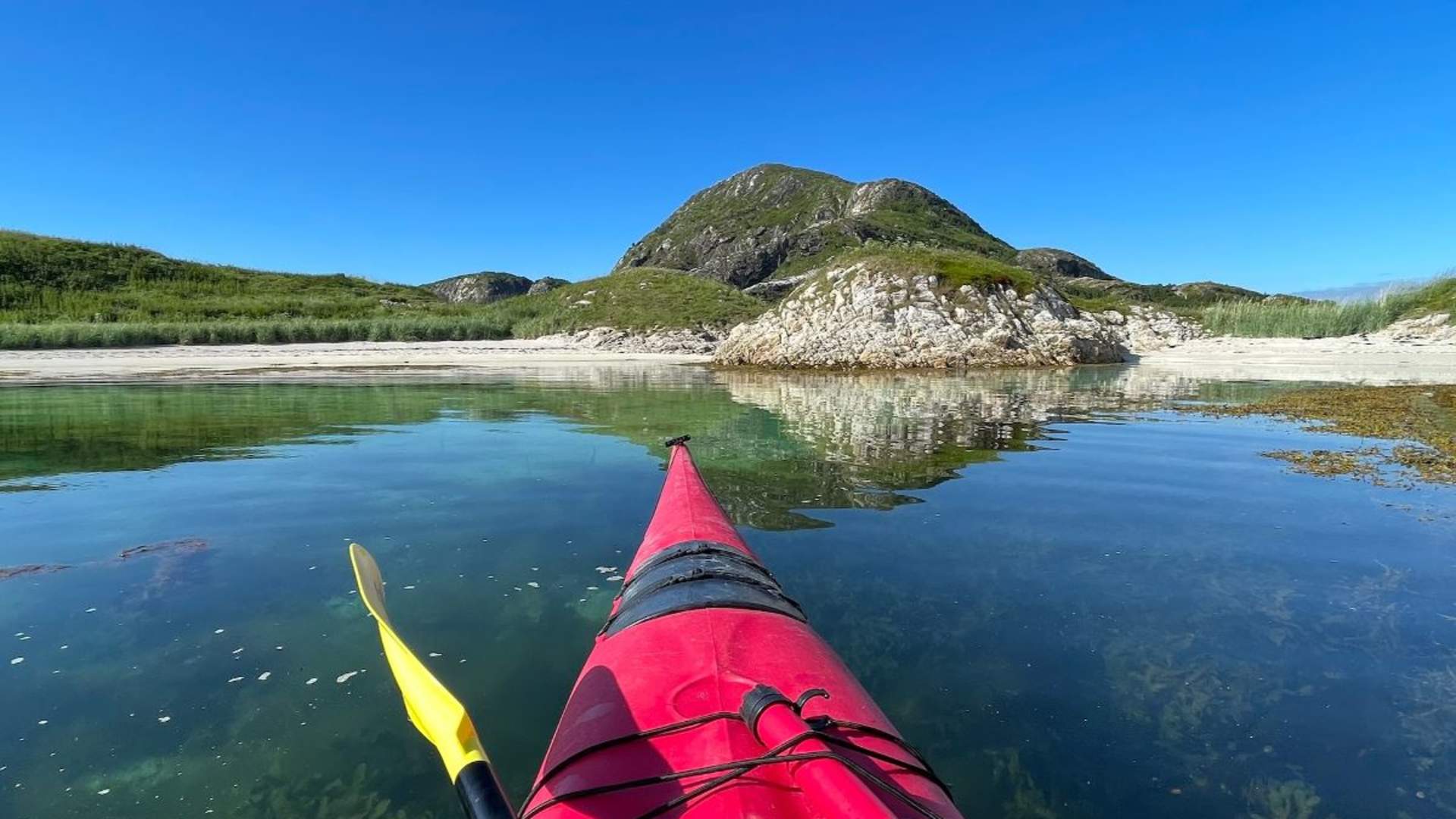 Kajakktur med lunsj og badstue på Sommarøy, fra Tromsø, med Arctic Route