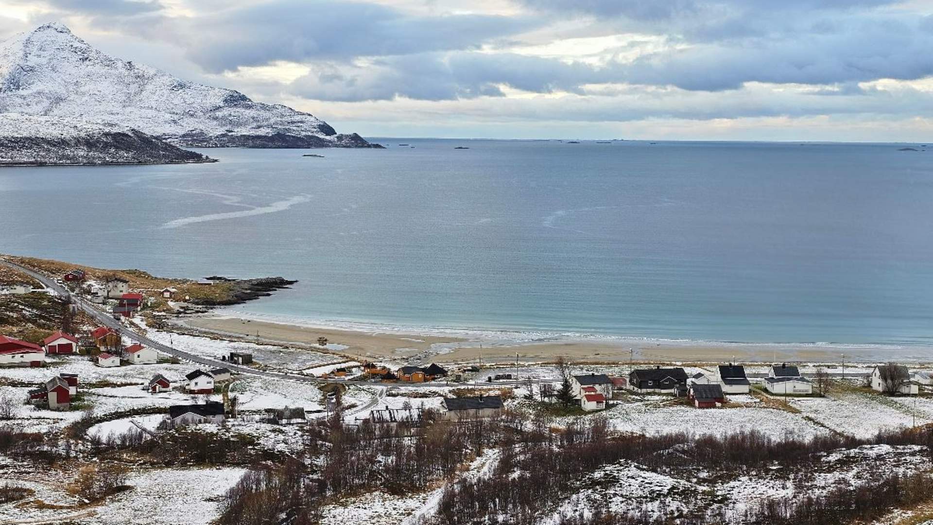 Arktisk Fjord sightseeing med bil