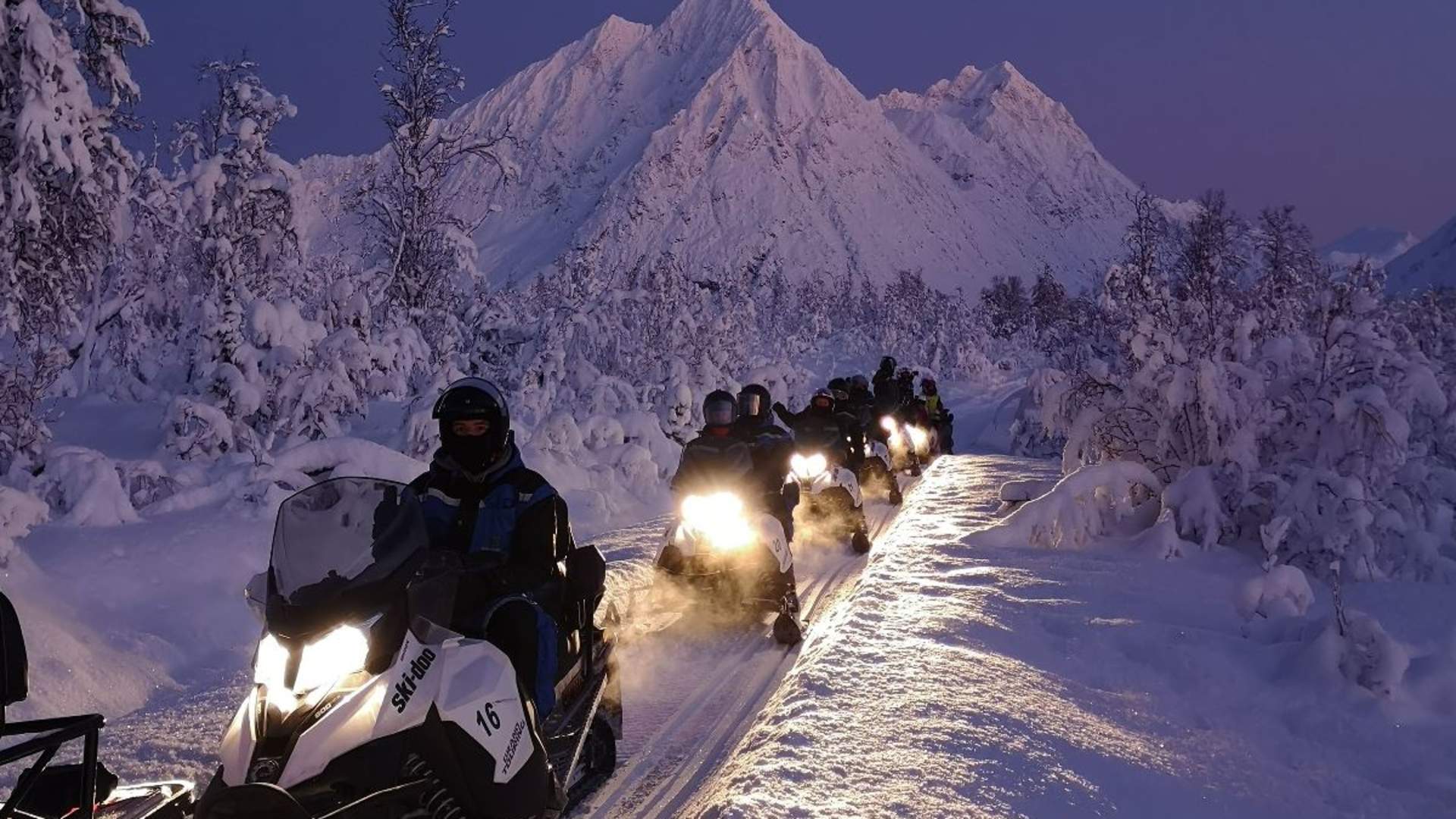 Lyngen Safari - Snowmobile