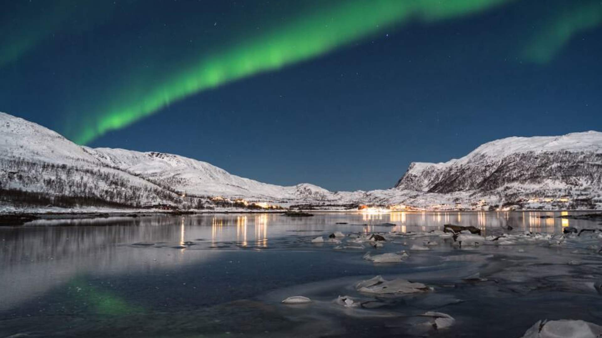 Nordlysjakt med buss