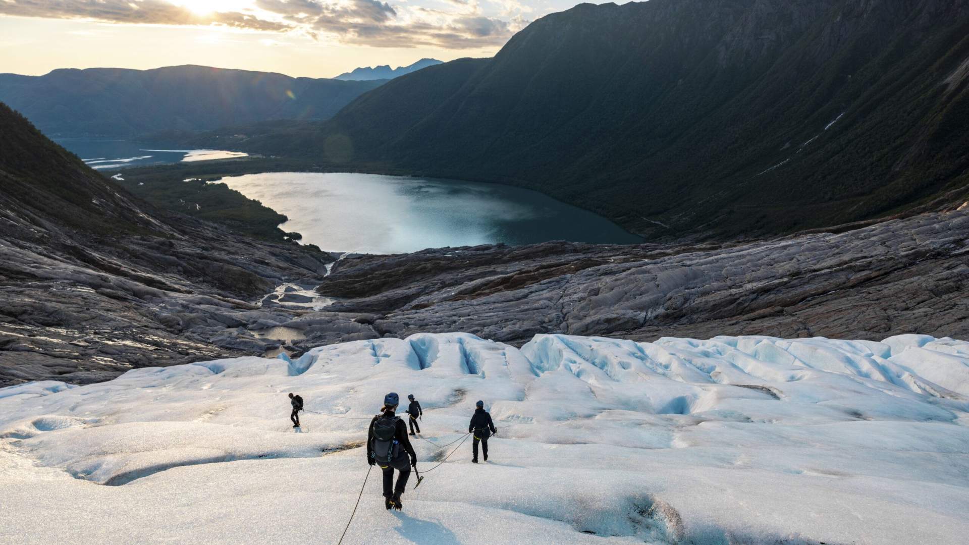 Glacier hike on Svartisen