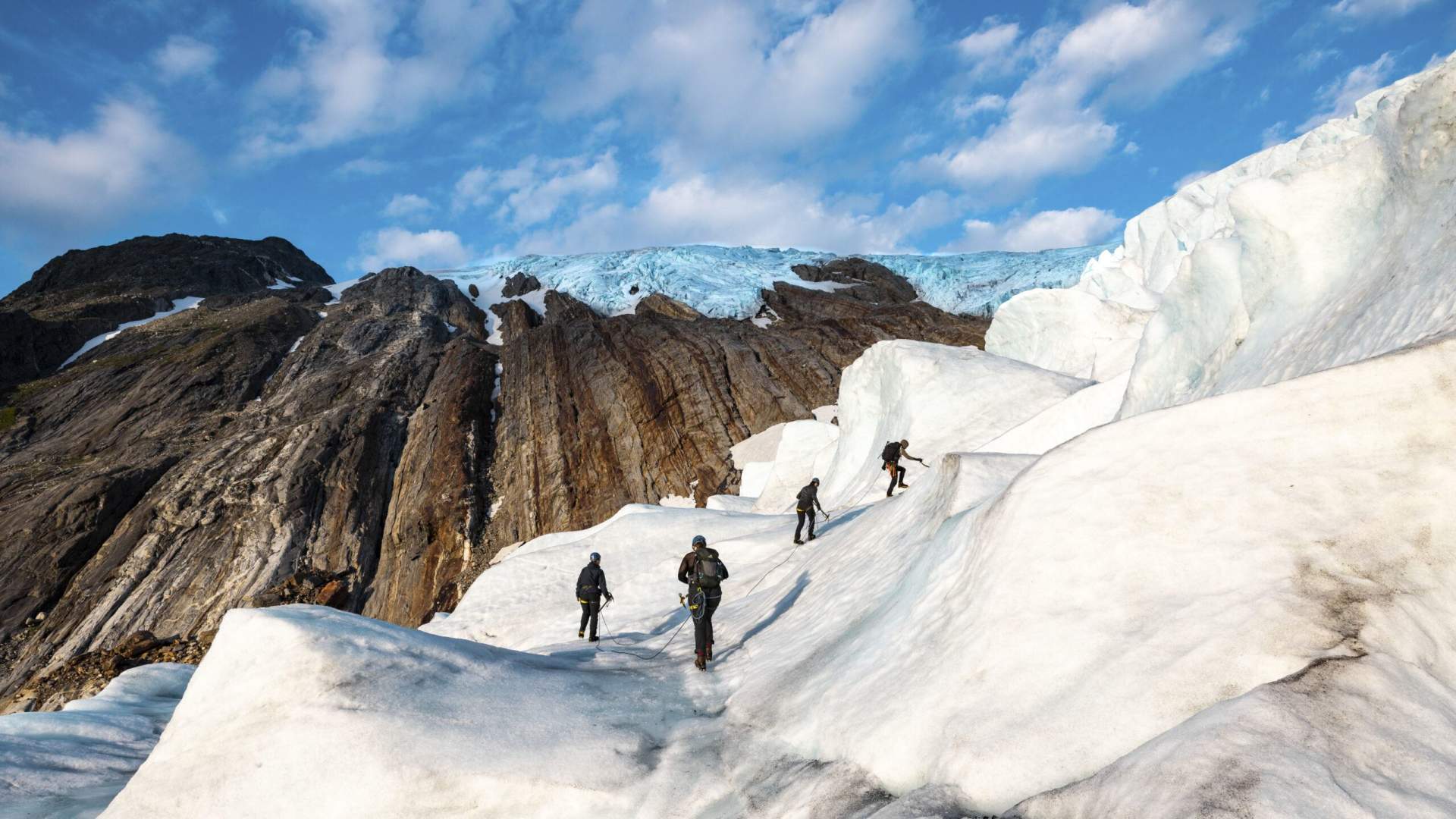 Glacier hike on Svartisen