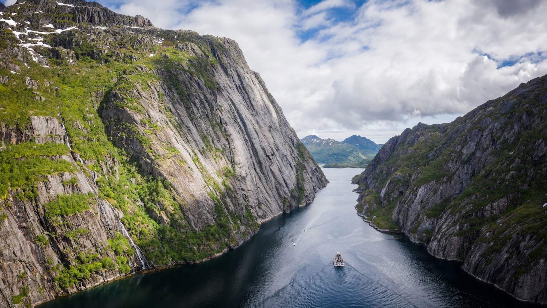 Trollfjordcruise i stillhet