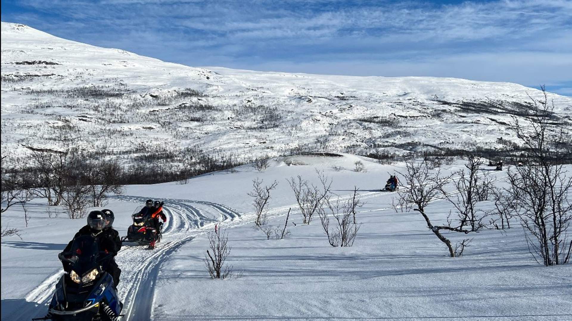 Snøskuter ekspedisjon i Skibotndalen - Activenorth