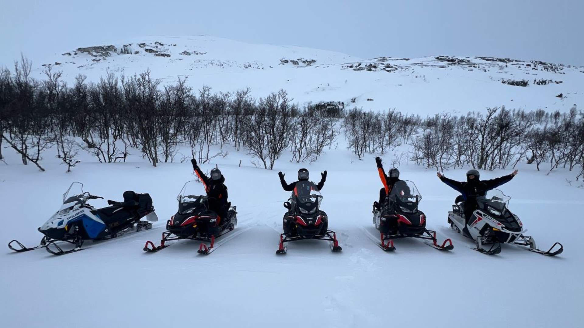 Snøskuter ekspedisjon i Skibotndalen - Activenorth