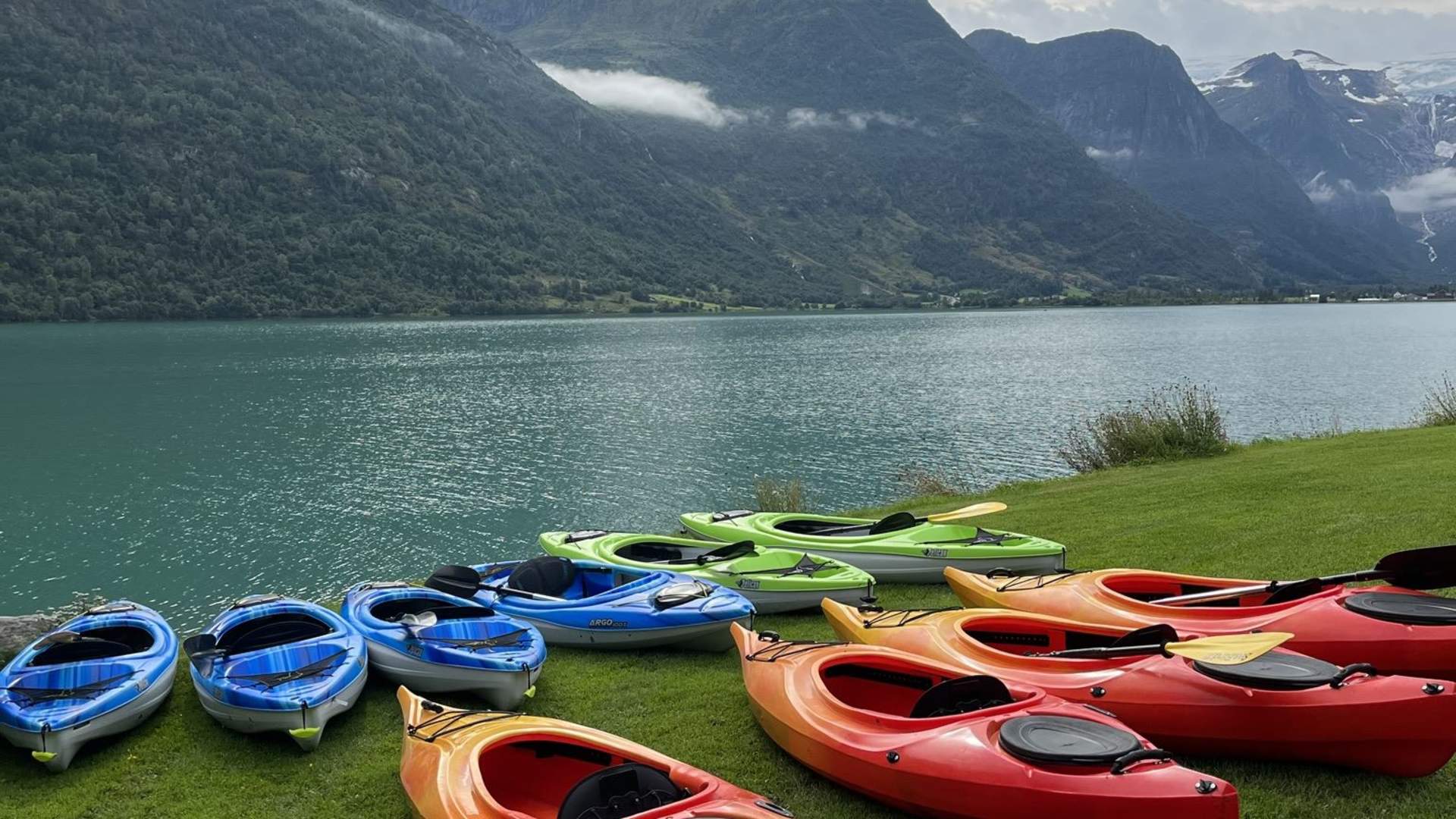 Utleige av kajakk