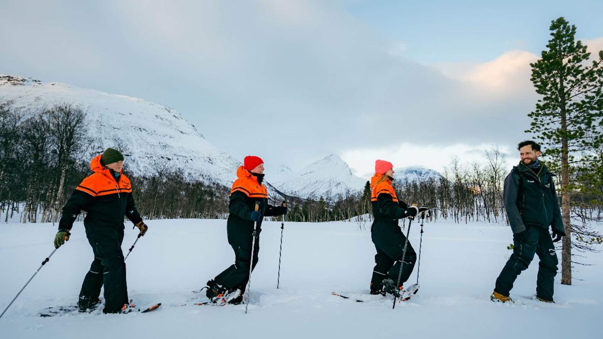 Snowshoeing, Tromsø Ice Domes Snow Park & Reindeer Visit - Incl. Transport