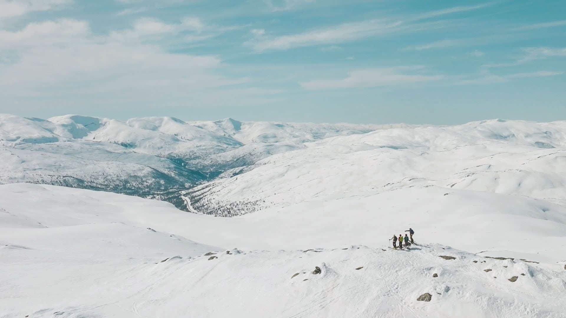 Ski touring in Voss, with Wild Voss