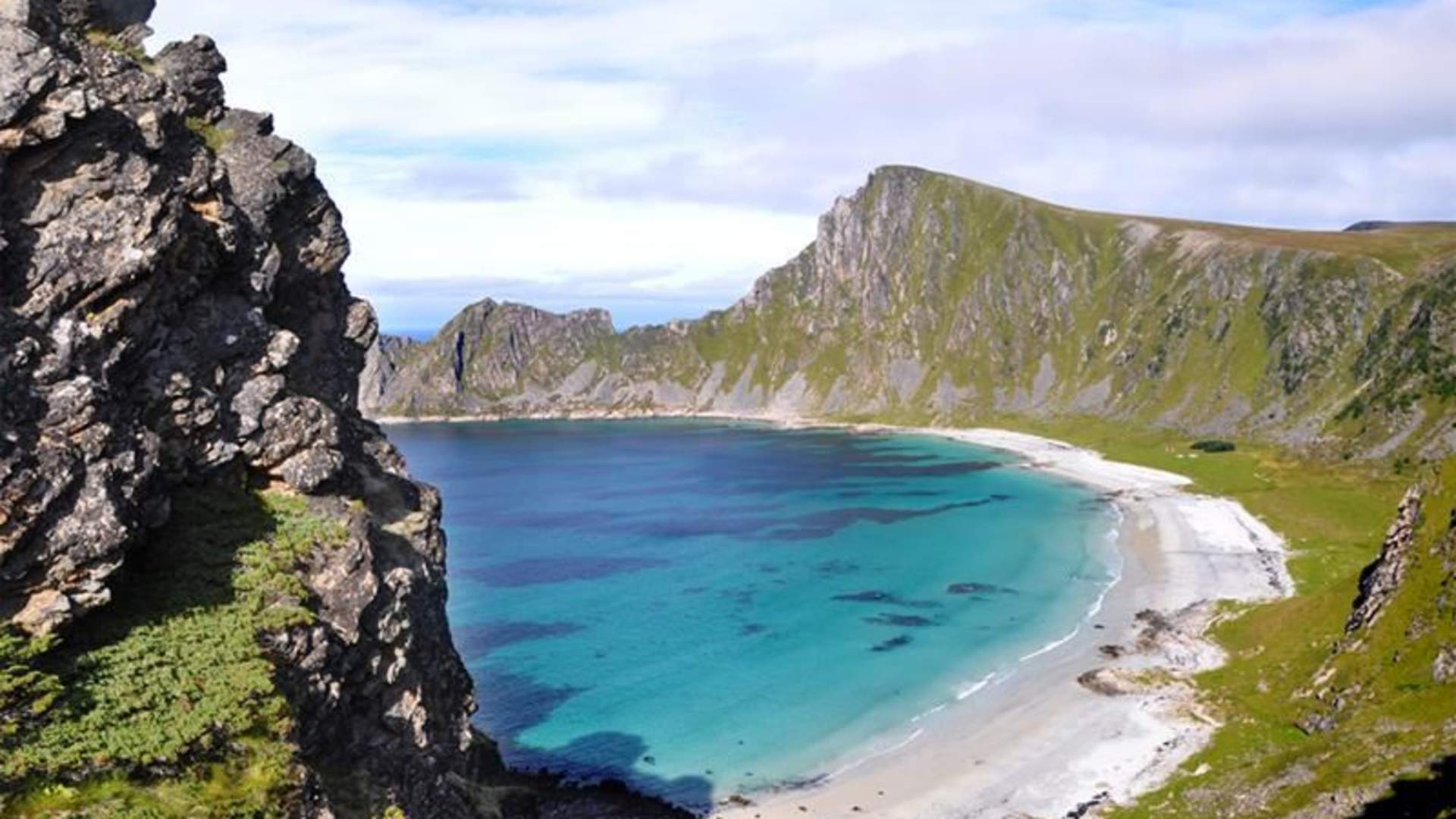 Måtind and Høyvika beach