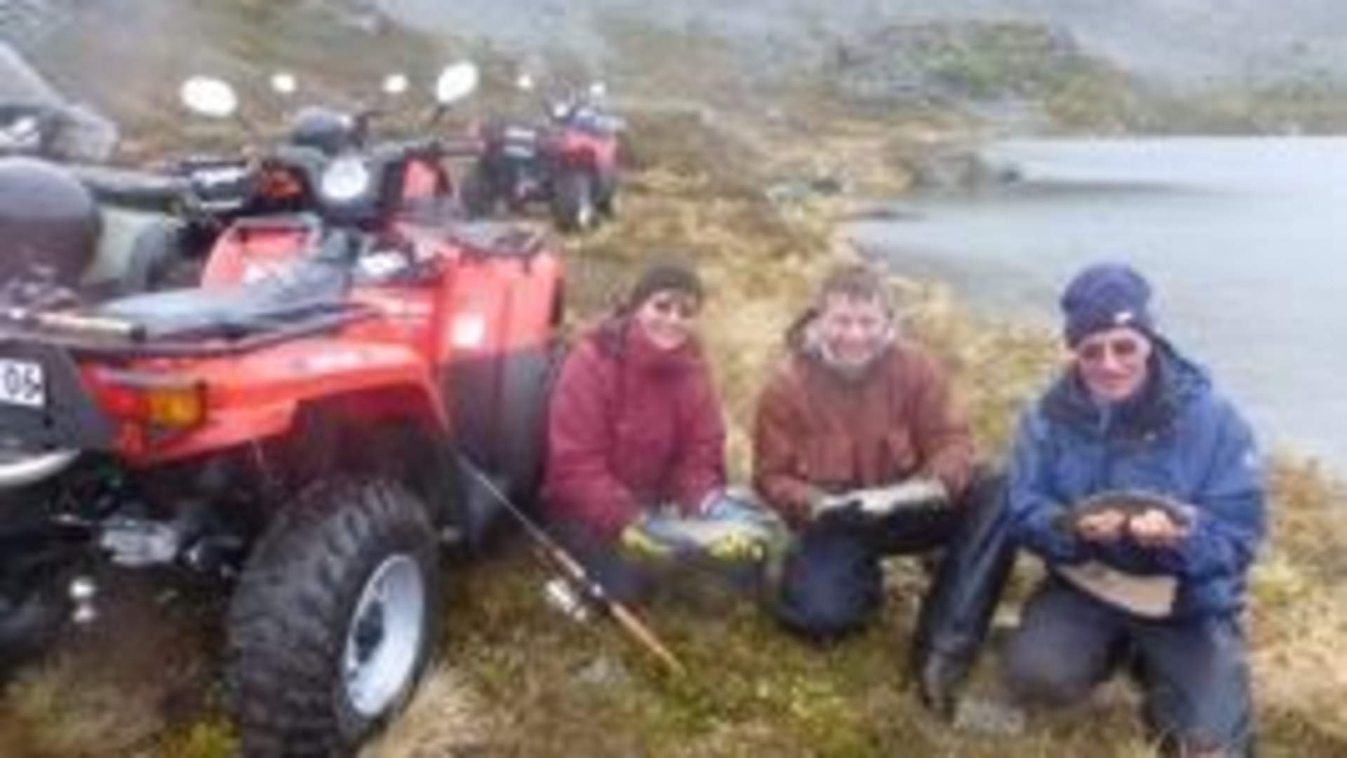 ATV Riding and Saltwater Fishing two favorites on one excursion.