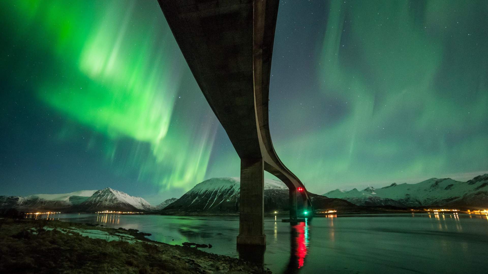 Nordlysjakt i Lofoten