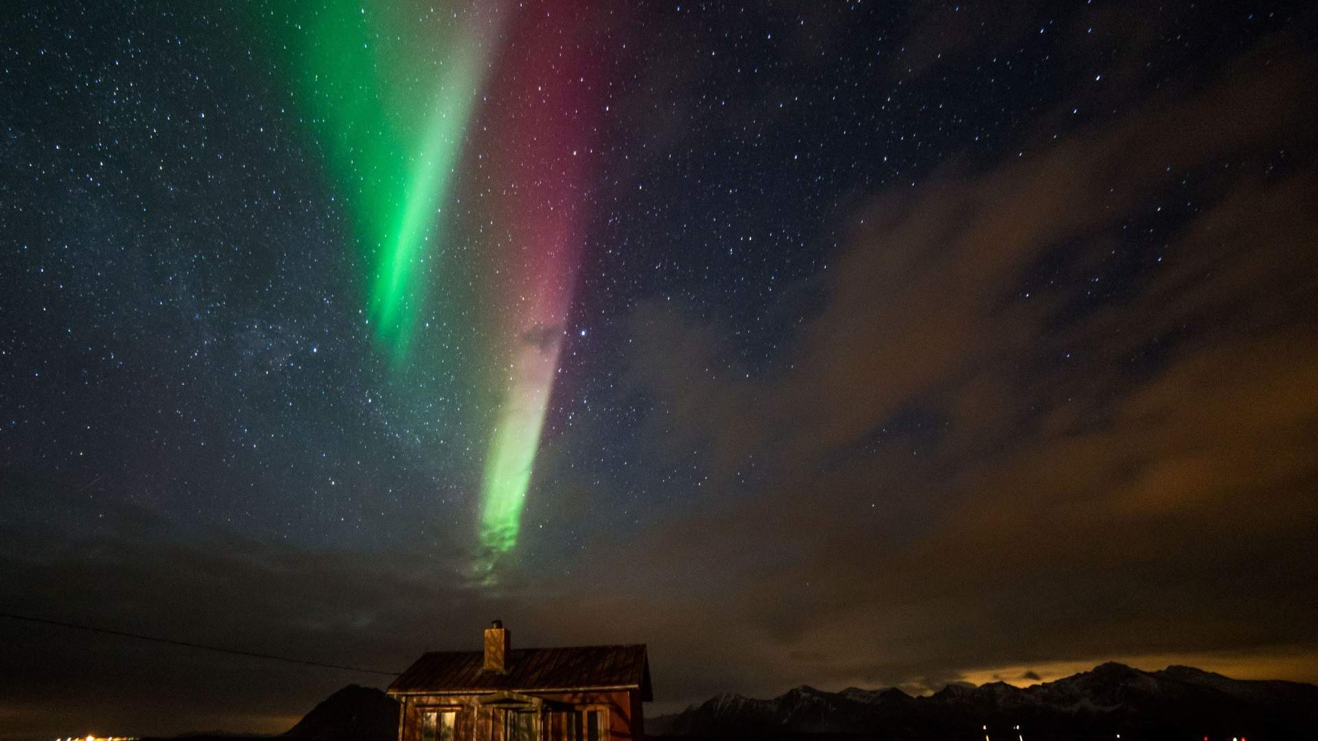 Nordlysjakt i Lofoten
