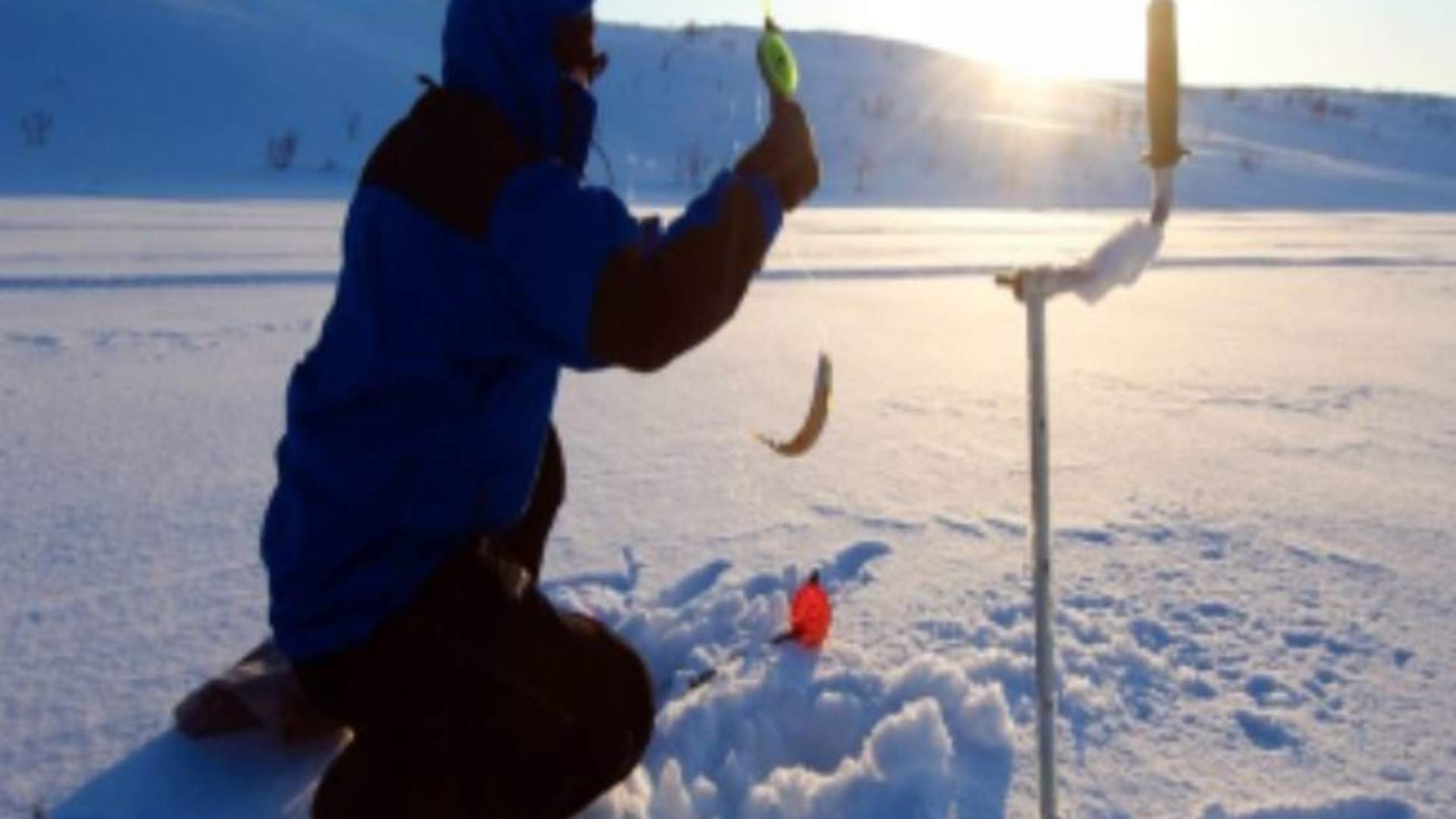 Ice fishing