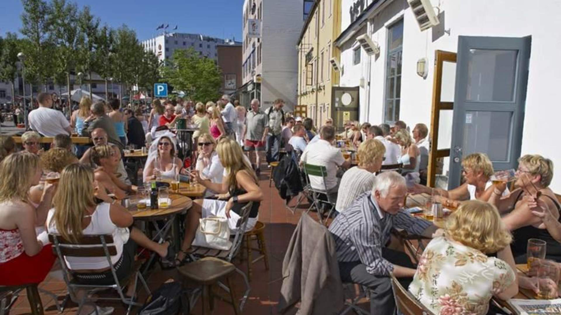 Sommer på Skarven