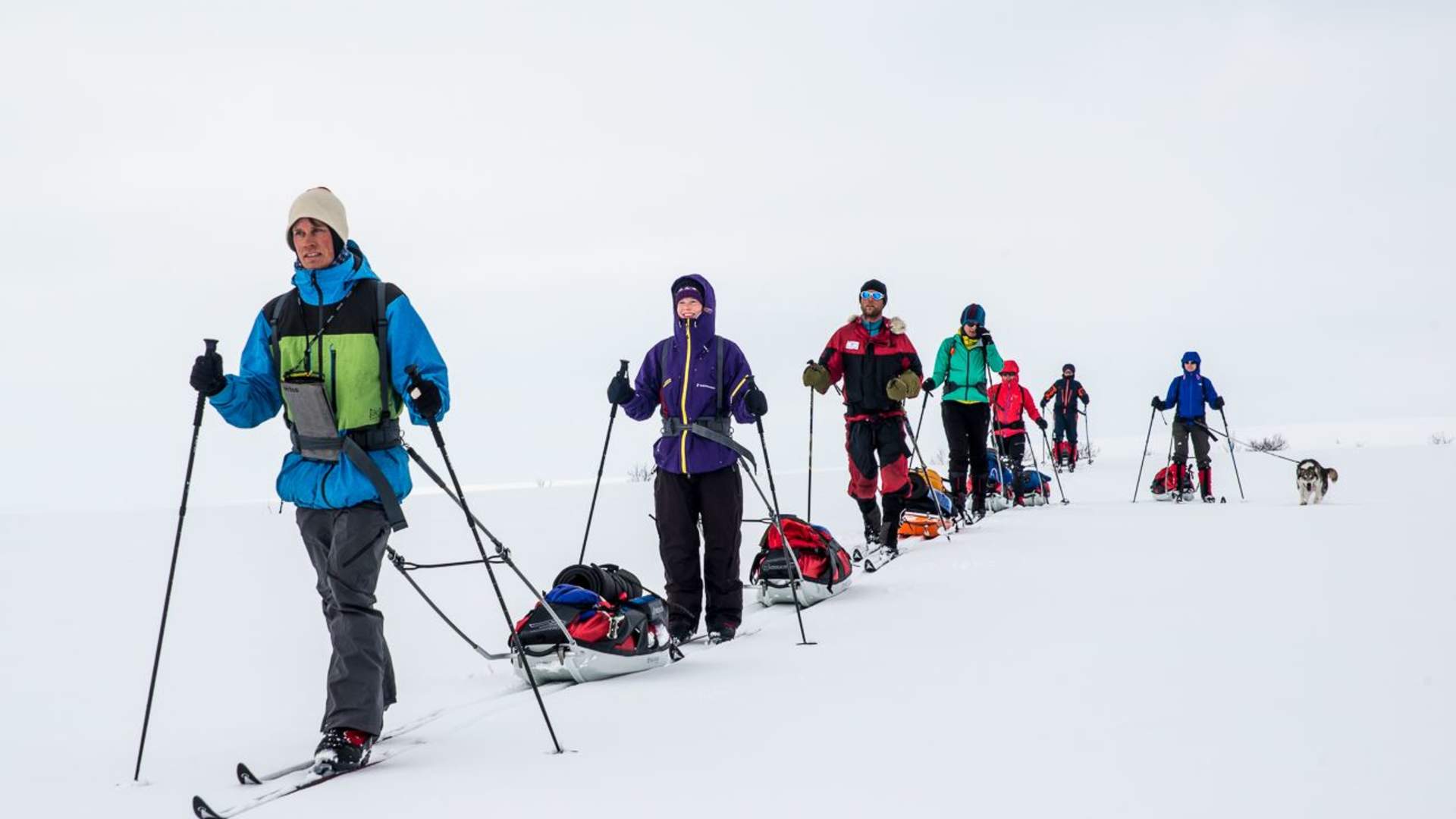 9 days - Finnmark Plateau West &#8211; East Skiing Expedition