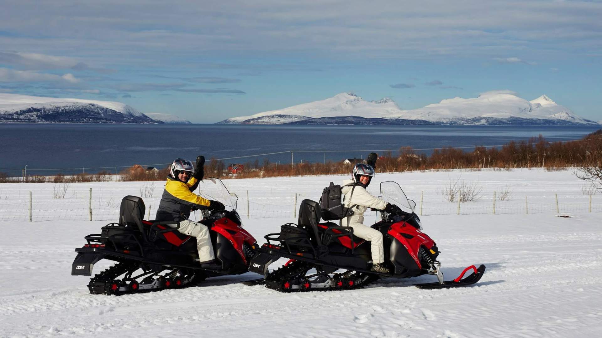 Snowmobile Safari in the Beautiful Lyngen Alps
