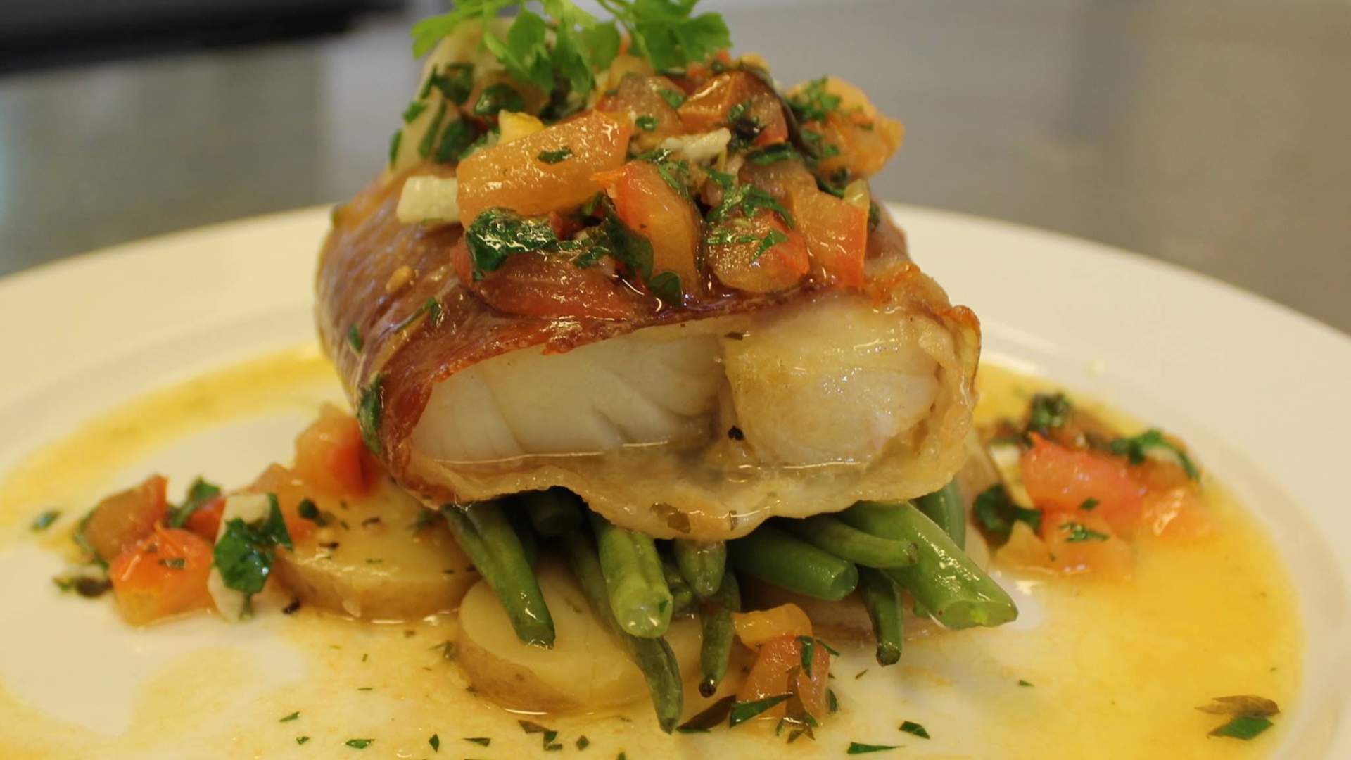 Fish dish