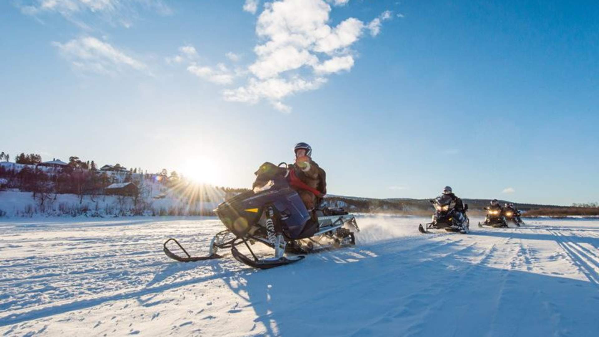 Snøskutersafari Finadit (Svipptur)