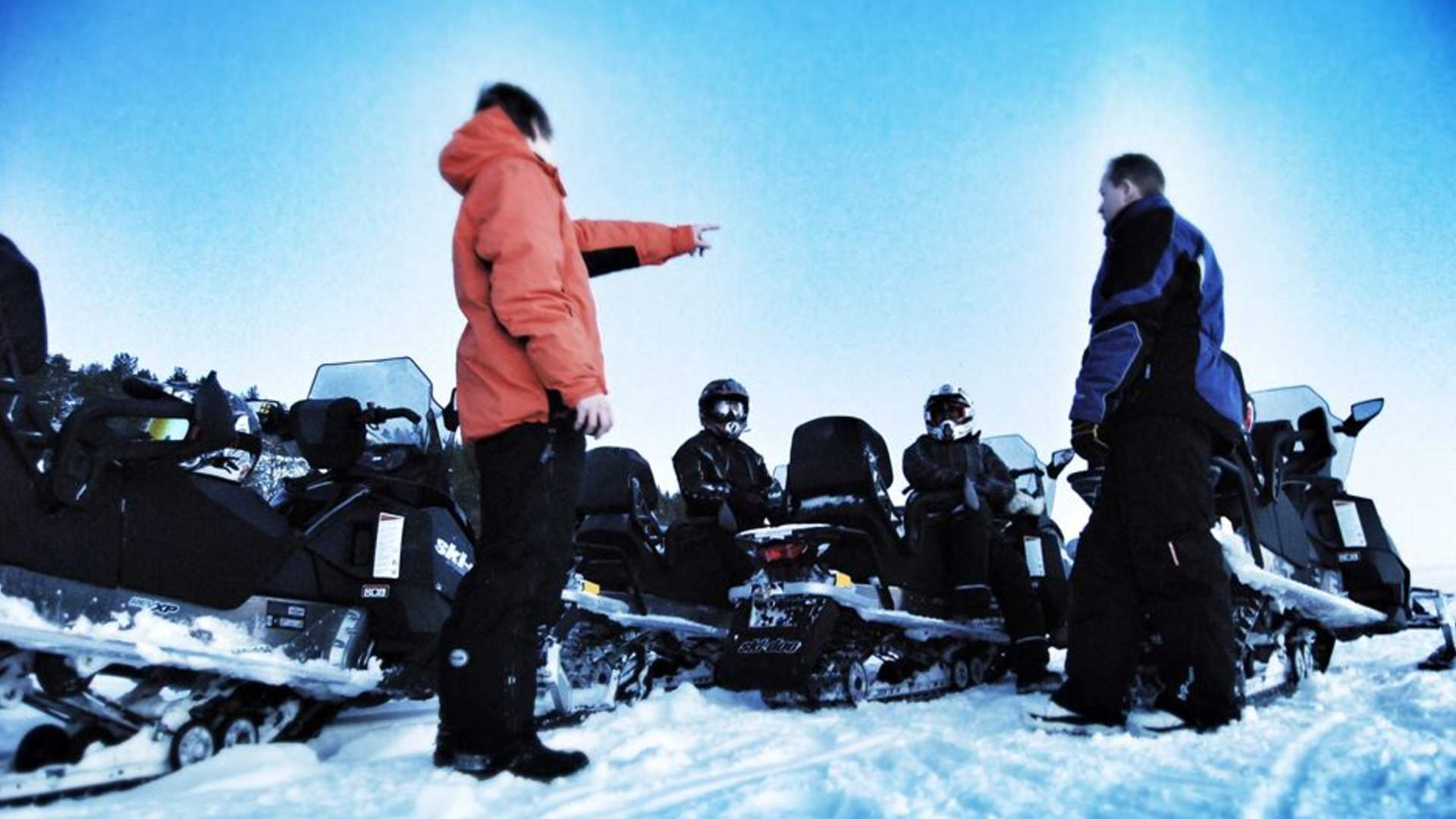 Snøskutersafari Finadit (Svipptur)