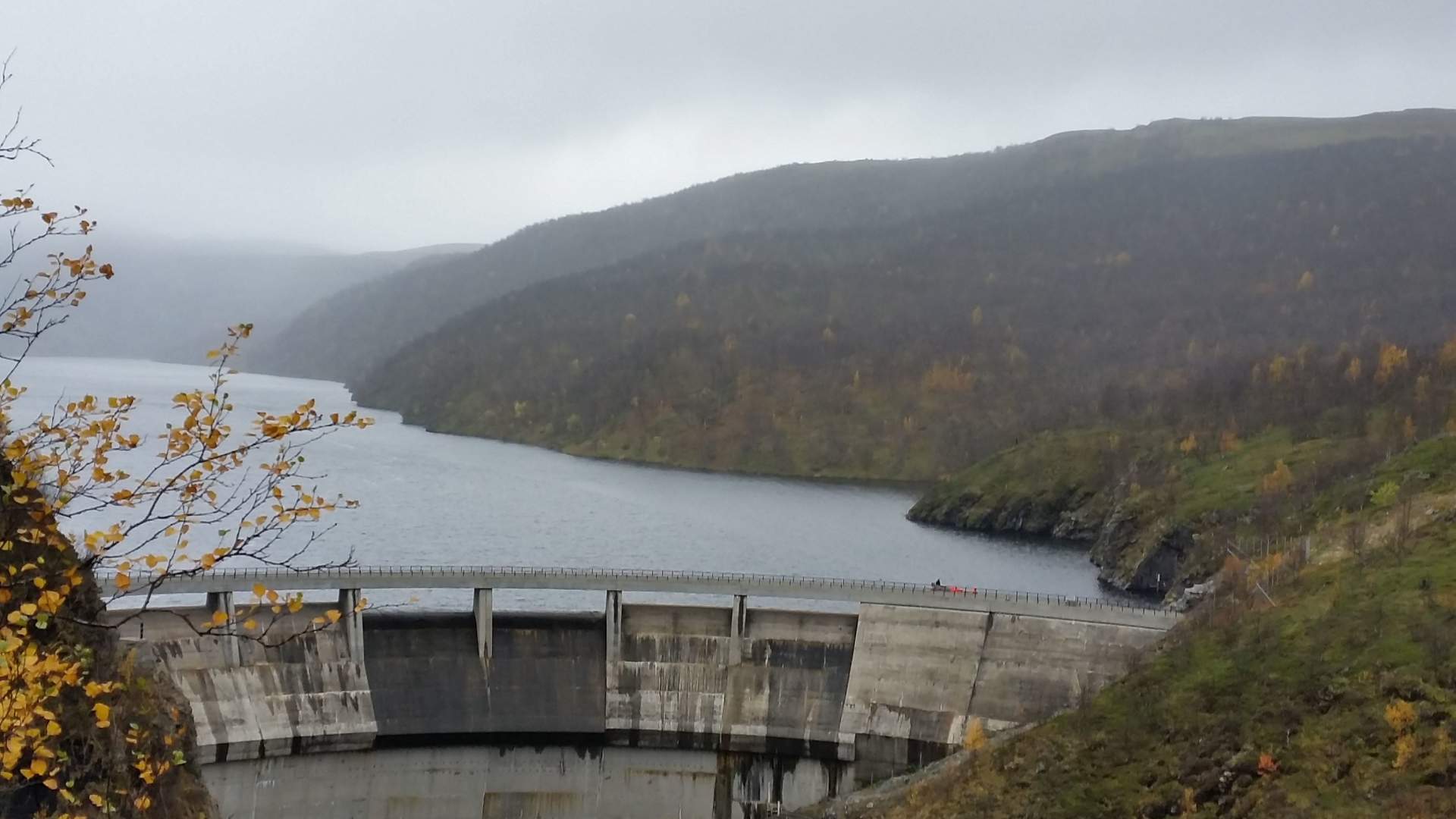 The dam