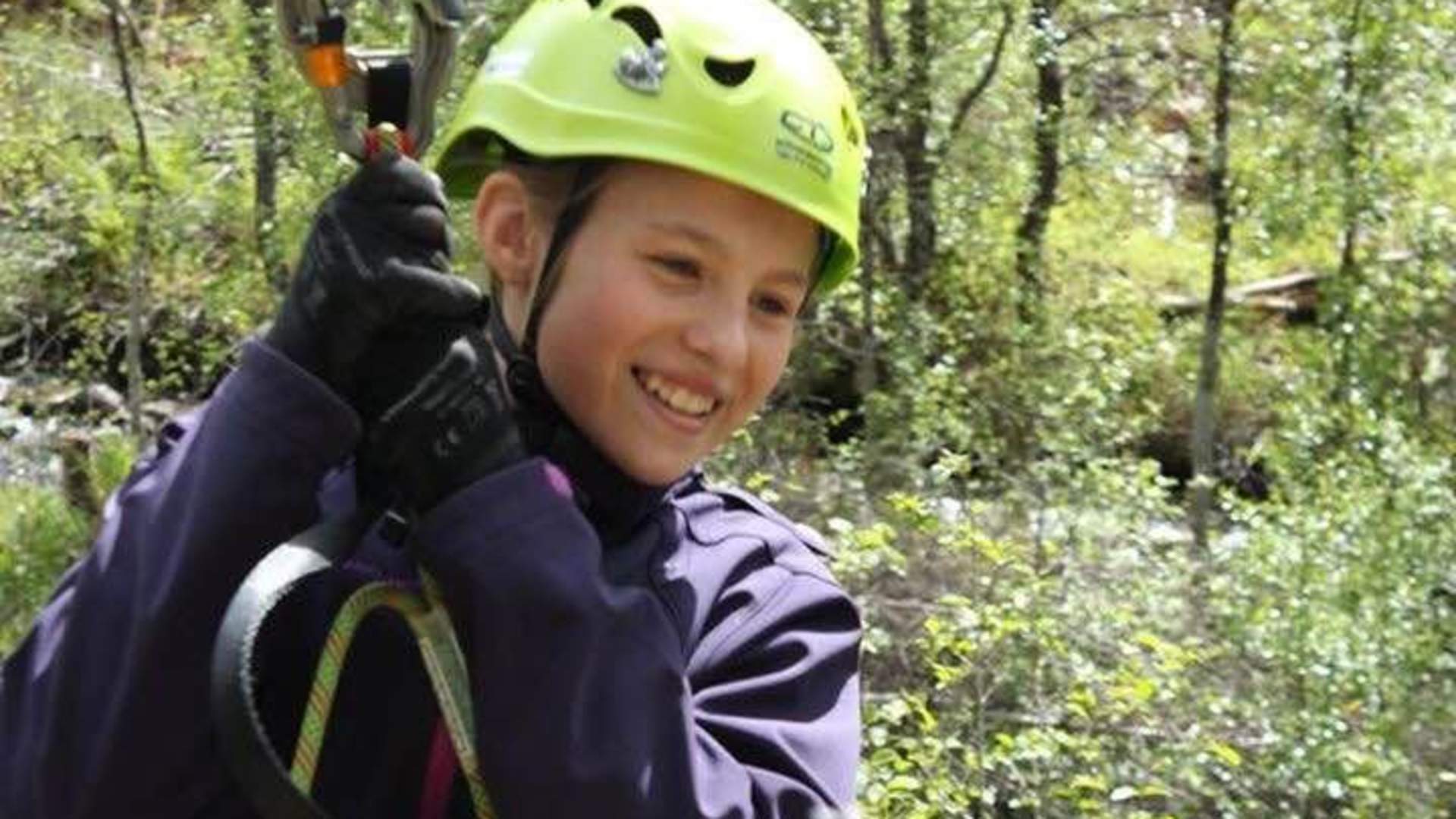 Tree top adventure park