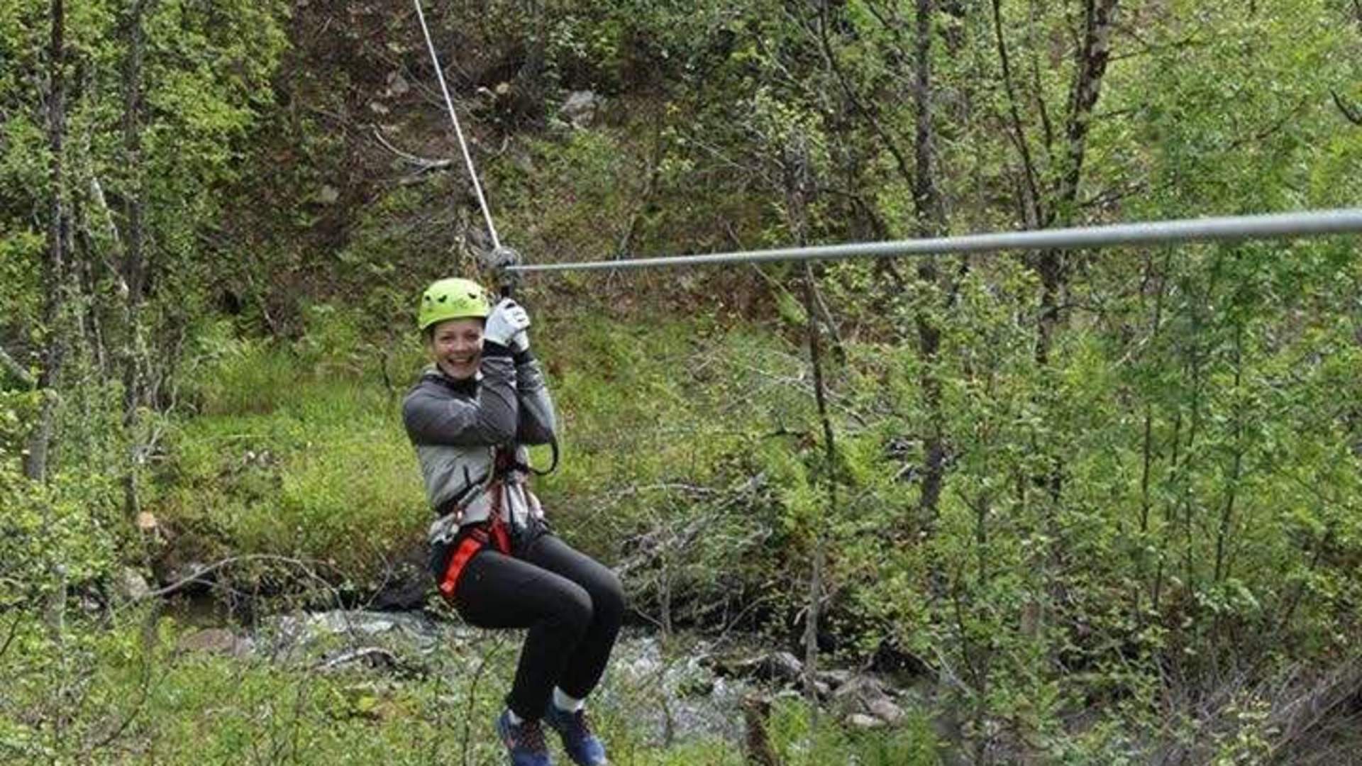Tree top adventure park