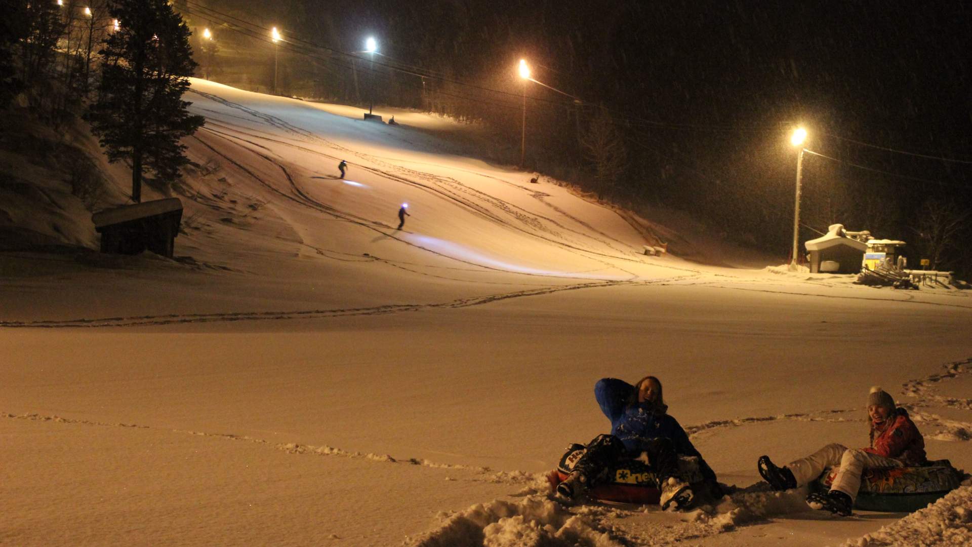 Alpine Skiing under Arctic Light