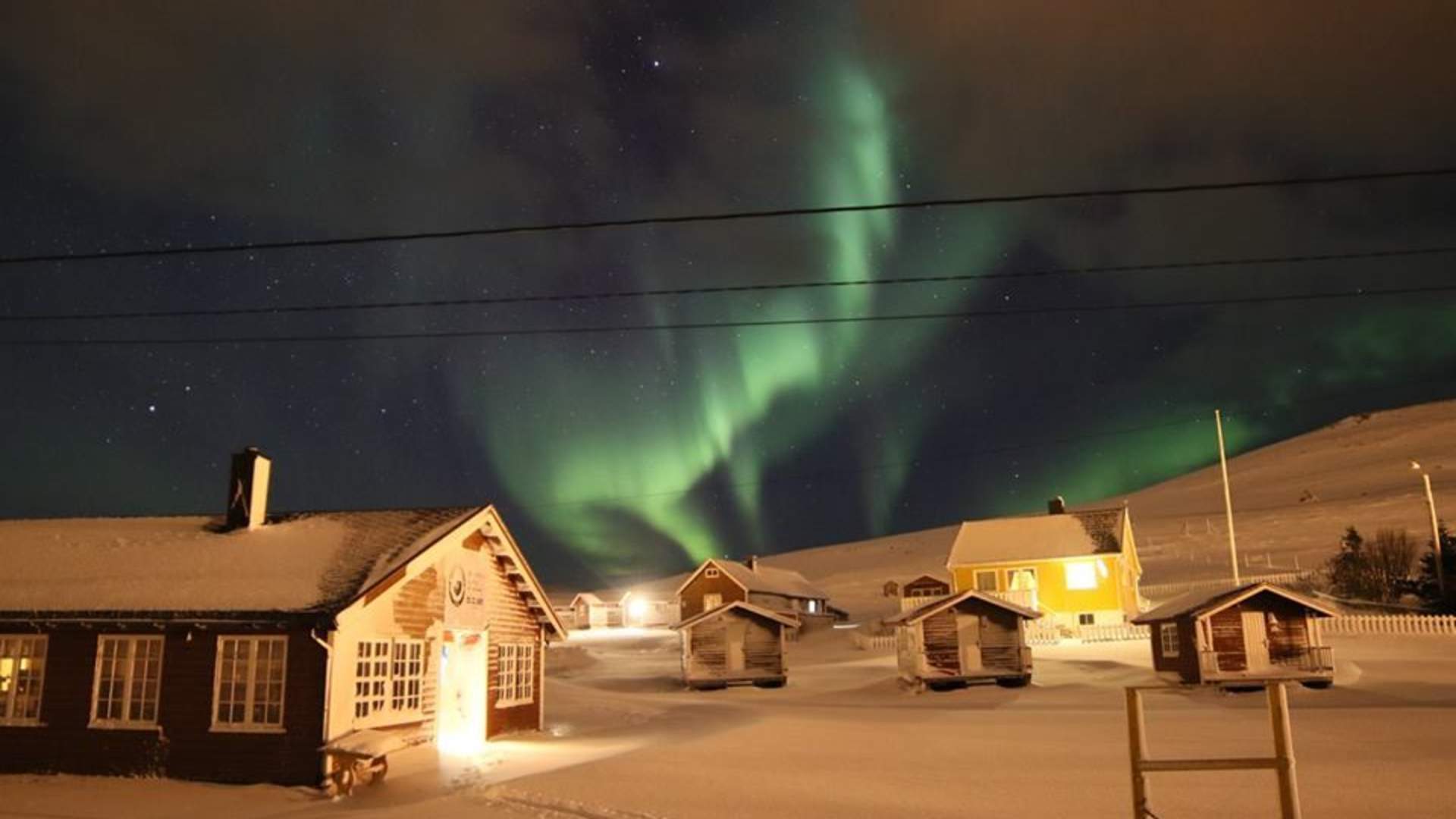 Northern Lights expedition to the North Cape