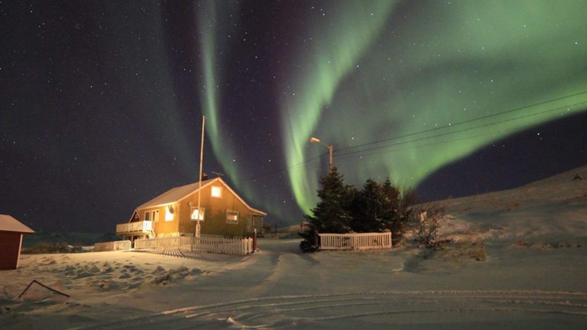 Northern Lights expedition to the North Cape