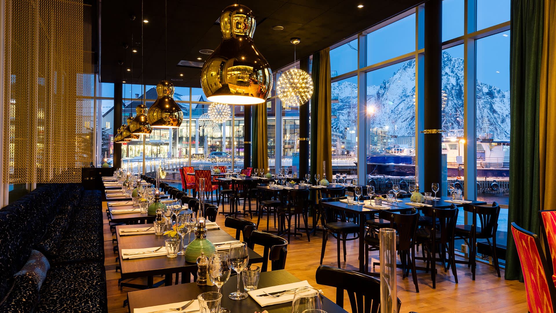 Paleo Arctic restaurant at Thon Hotel Lofoten