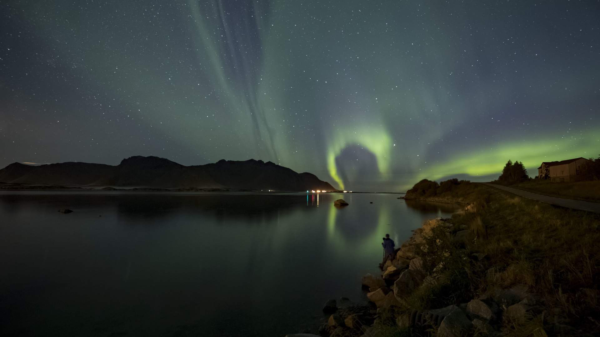Nordlysjakt i Lofoten